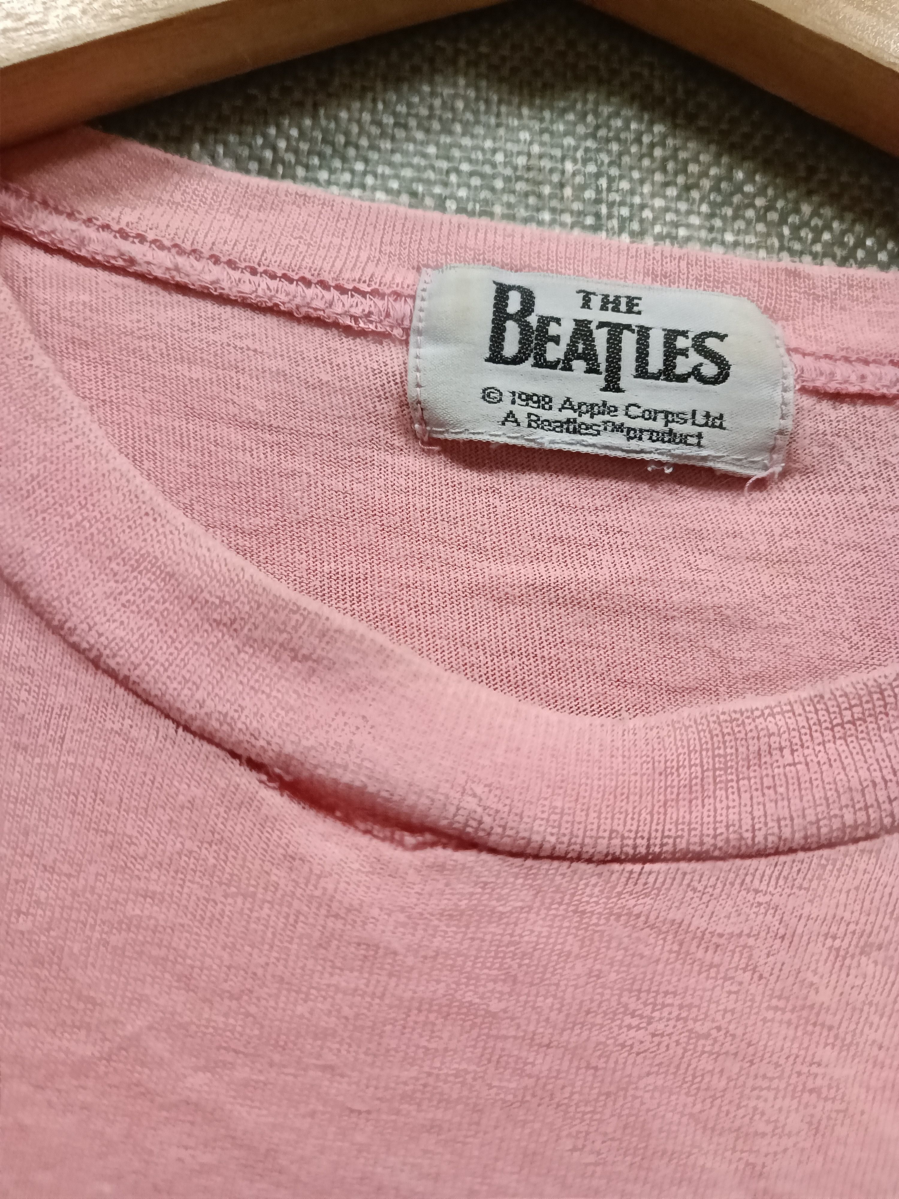 Band Tees × Vintage Vintage 90s t shirt band the beatles Size US L / EU 52-54 / 3 - 6 Thumbnail