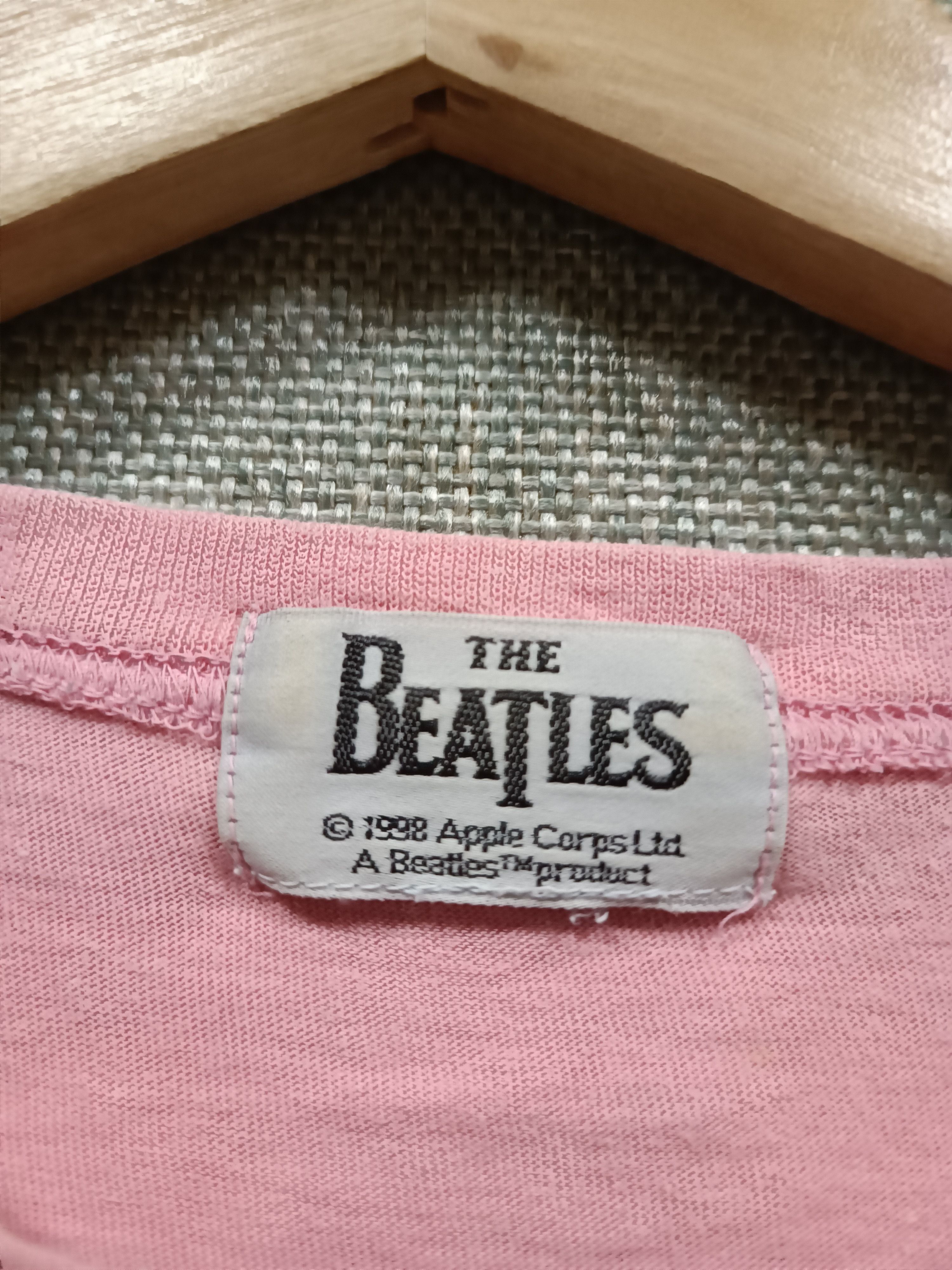 Band Tees × Vintage Vintage 90s t shirt band the beatles Size US L / EU 52-54 / 3 - 5 Thumbnail