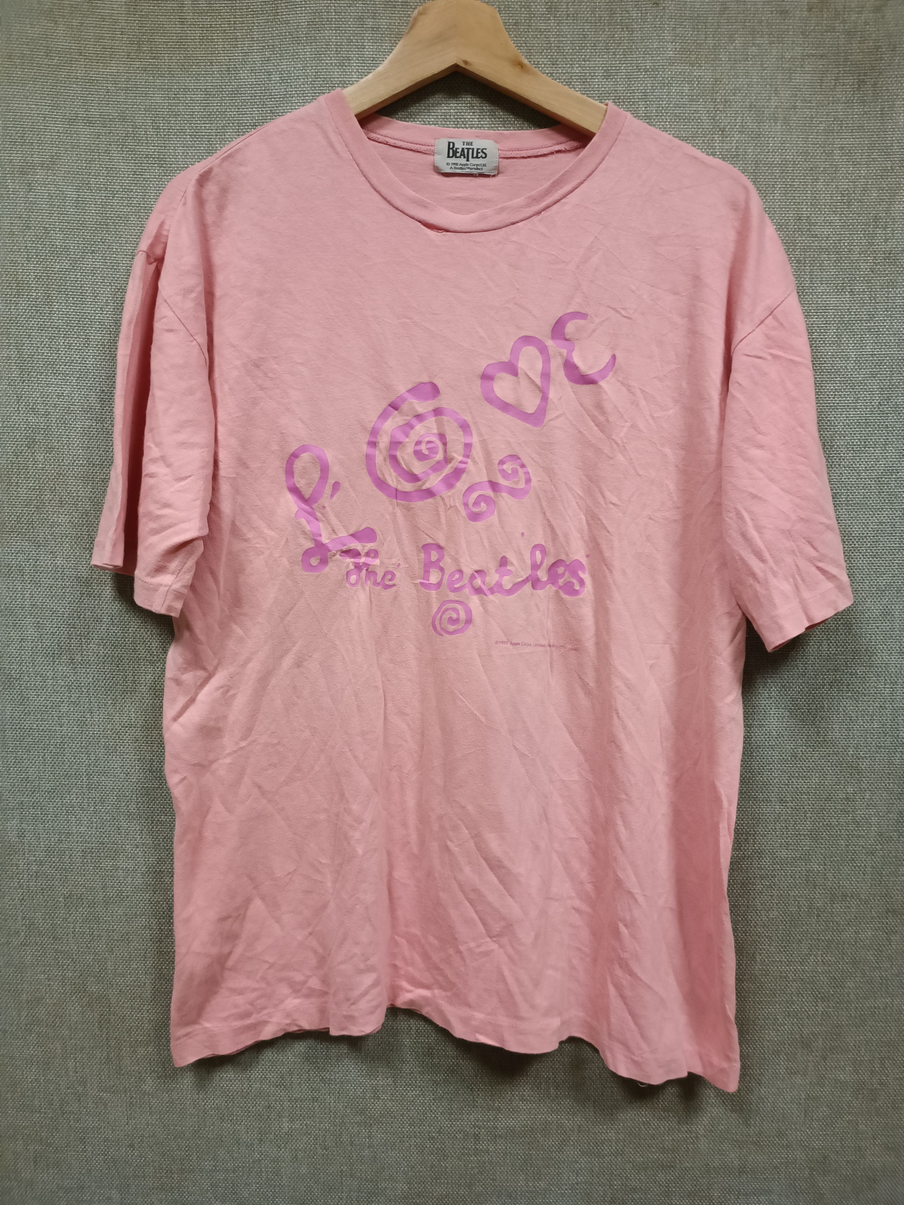 Band Tees × Vintage Vintage 90s t shirt band the beatles Size US L / EU 52-54 / 3 - 1 Thumbnail