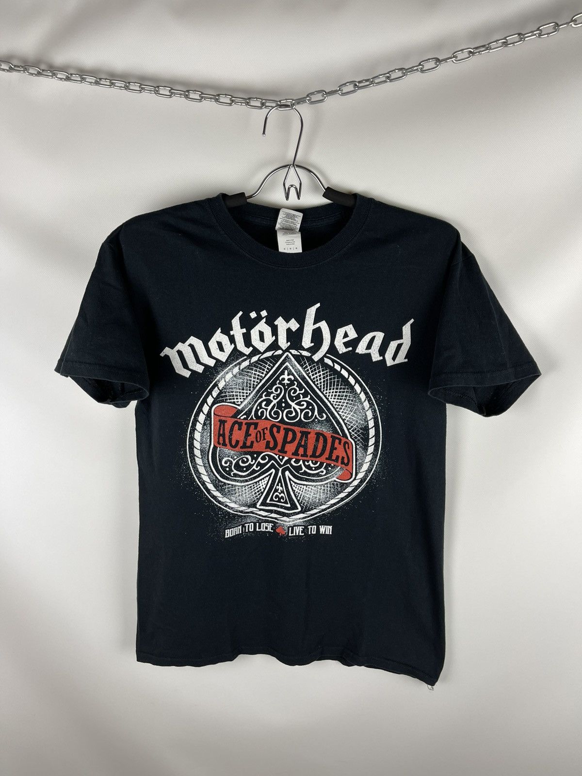 Band Tees Gildan Motörhead 2016 ace of spades born to lose love to win Size US M / EU 48-50 / 2 - 1 Thumbnail