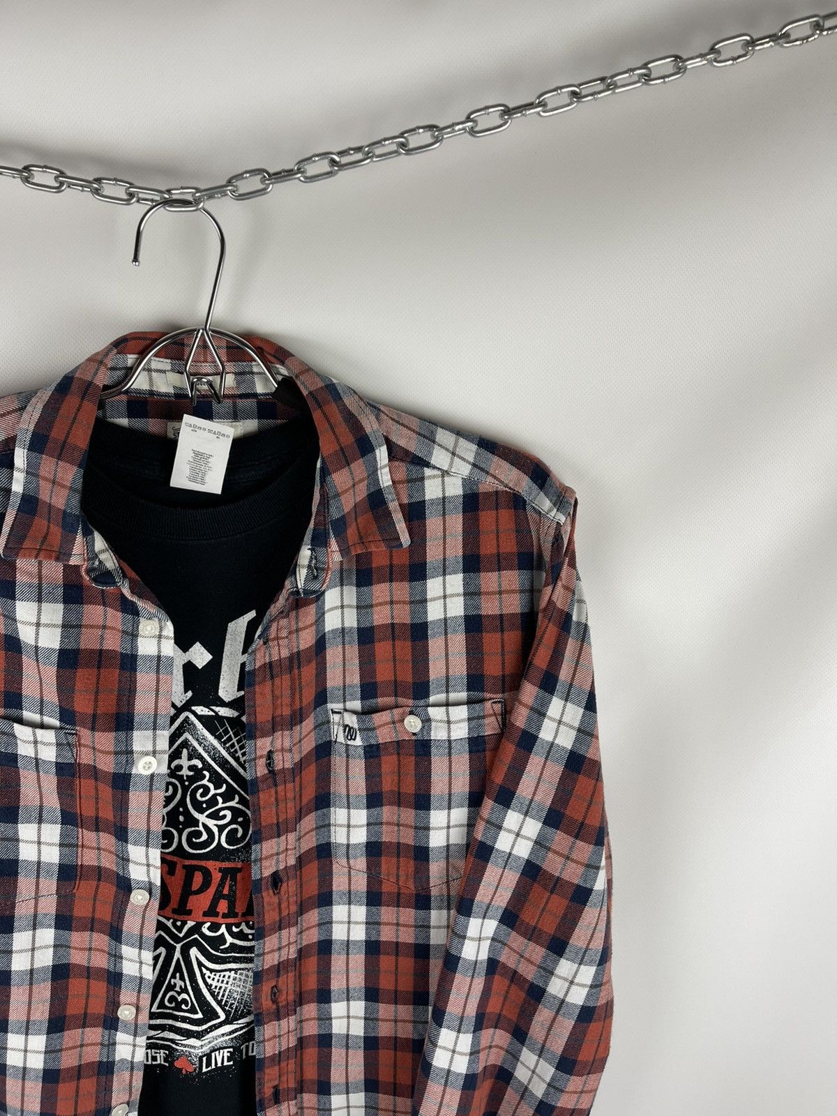 Flannel Wrangler checkered vintage red flannel travis Scott style Size US M / EU 48-50 / 2 - 3 Thumbnail