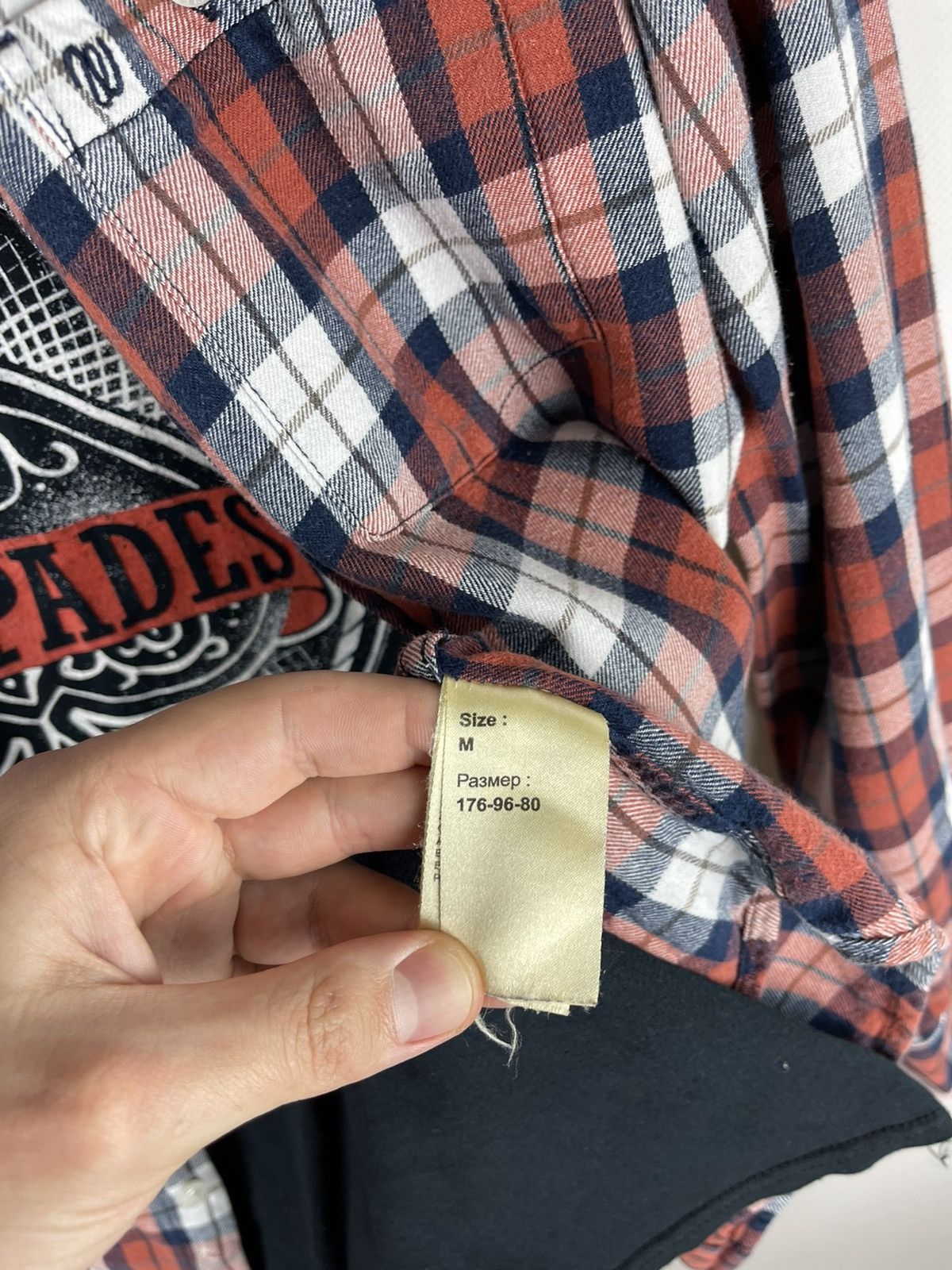 Flannel Wrangler checkered vintage red flannel travis Scott style Size US M / EU 48-50 / 2 - 7 Thumbnail