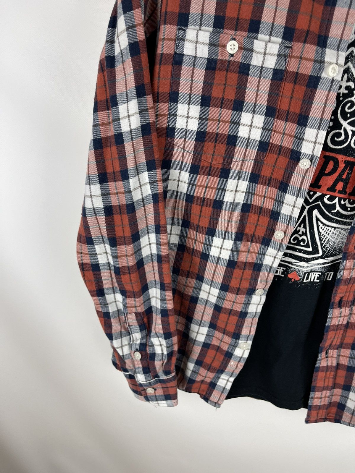 Flannel Wrangler checkered vintage red flannel travis Scott style Size US M / EU 48-50 / 2 - 4 Thumbnail
