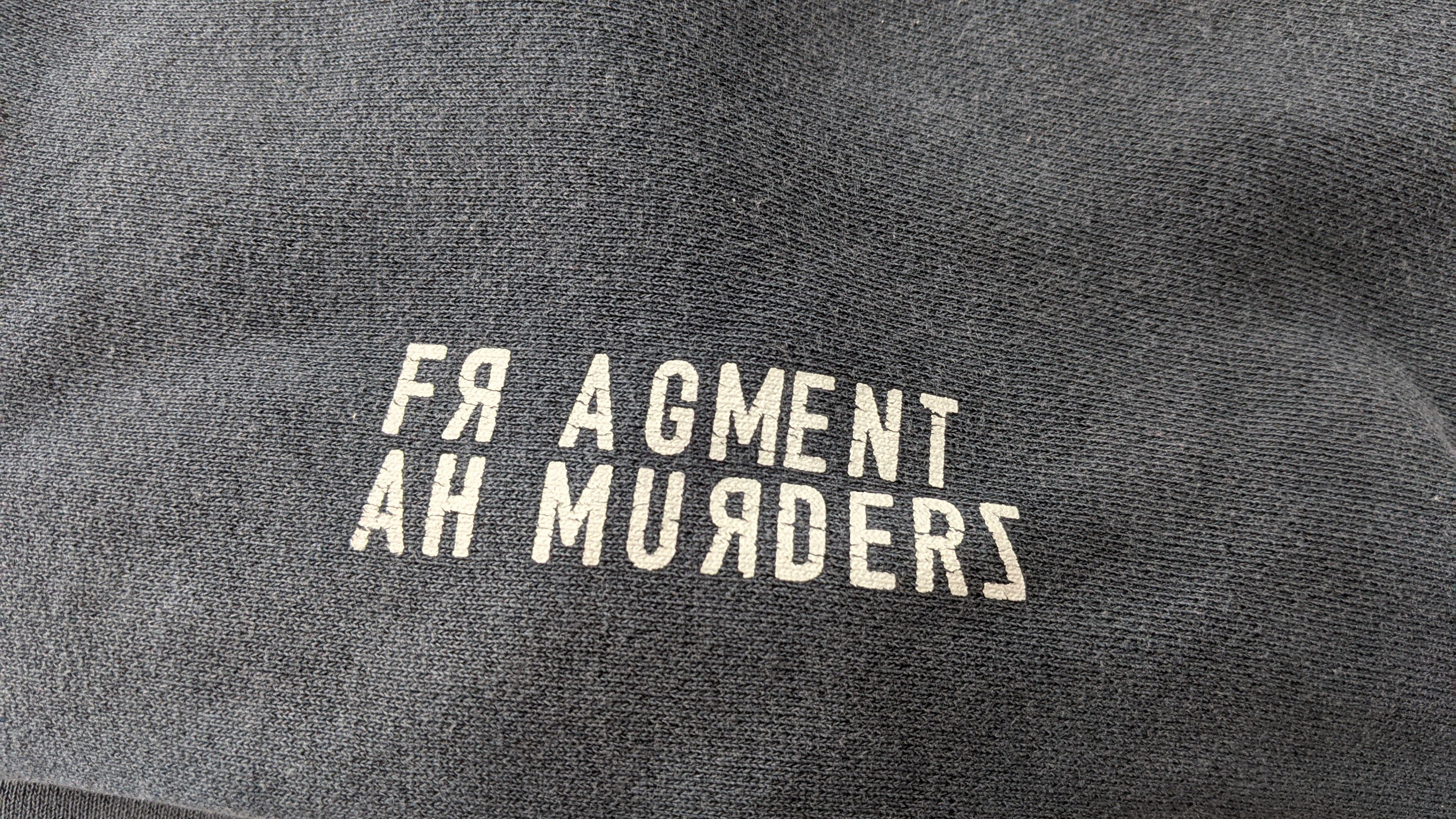Fragment Design Fragment Murders Fruit of the Loom Hoodie Sweater Size US L / EU 52-54 / 3 - 4 Thumbnail