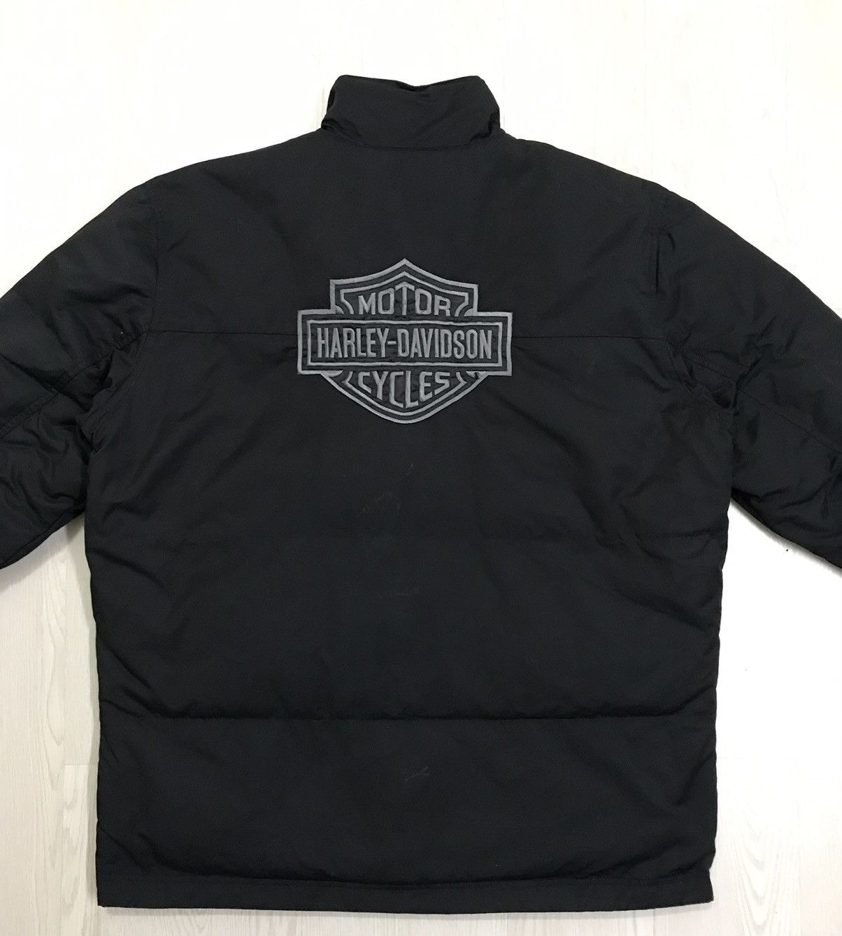 Harley Davidson × Vintage Harley Davidson Puffer Down Jacket Reversible Jacket Size US L / EU 52-54 / 3 - 8 Thumbnail