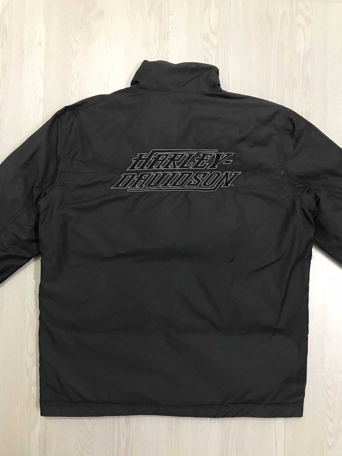 Harley Davidson × Vintage Harley Davidson Puffer Down Jacket Reversible Jacket Size US L / EU 52-54 / 3 - 11 Thumbnail