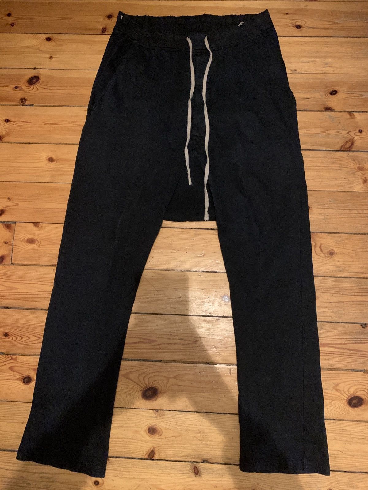 Rick Owens Rick Owens drawstring sweatpants will trade for cropped Size US 30 / EU 46 - 2 Thumbnail