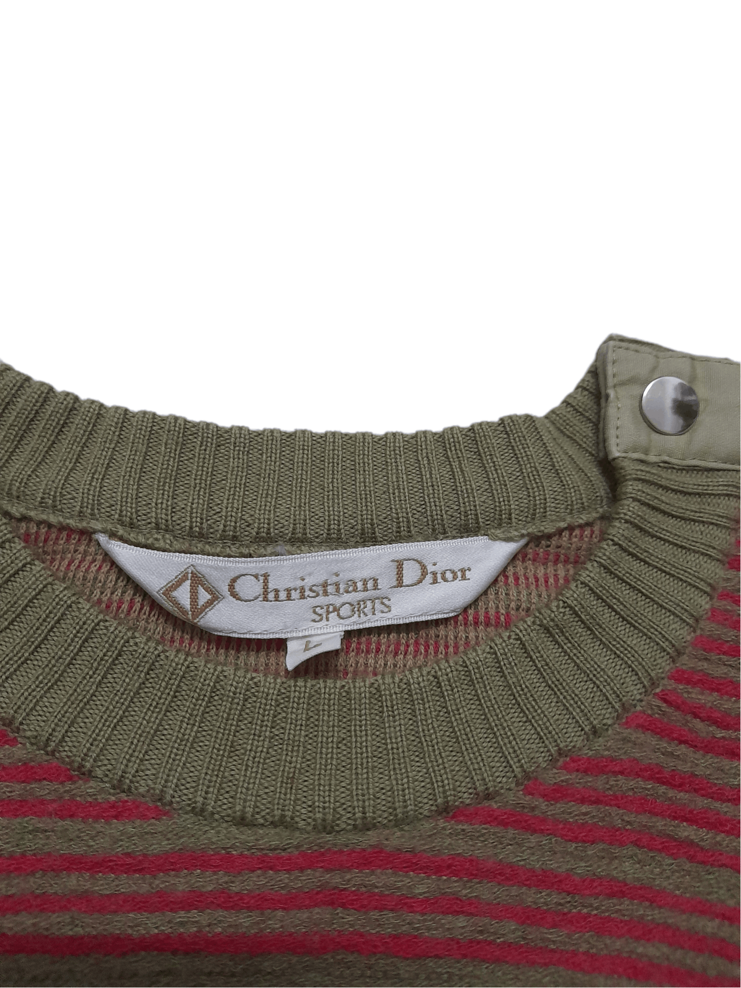 Christian Dior Monsieur × Vintage VTG Christian Dior Knitwear (D879) Size US L / EU 52-54 / 3 - 4 Thumbnail