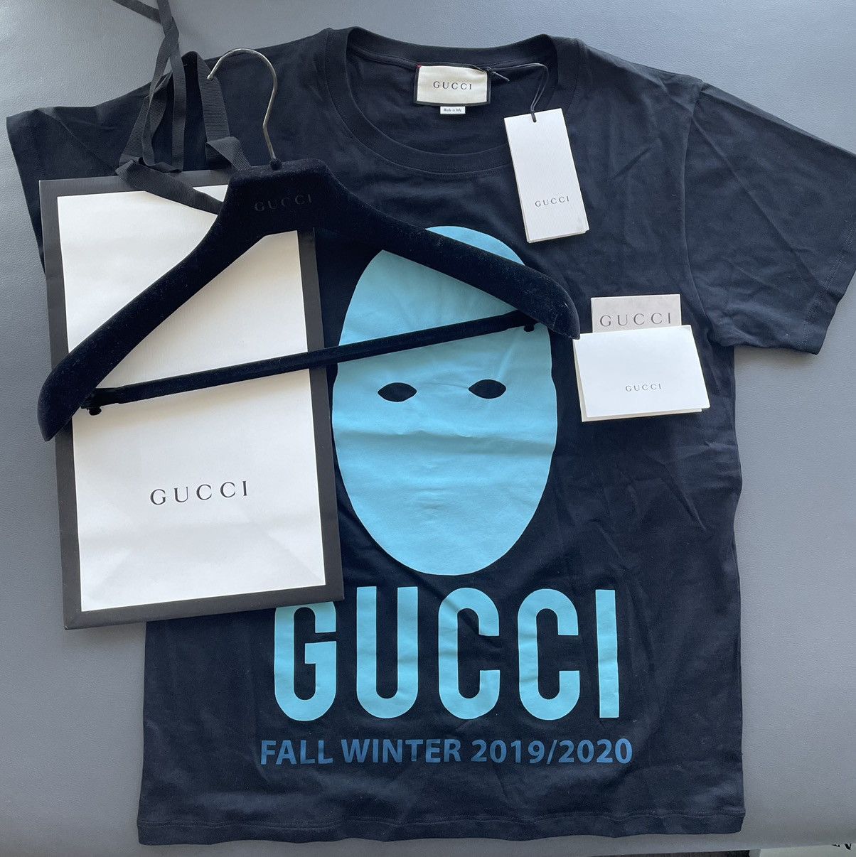 Gucci Super Runway Rare Brand New Loved BS Gucci Logo Tee T-shirt Size US S / EU 44-46 / 1 - 13 Thumbnail