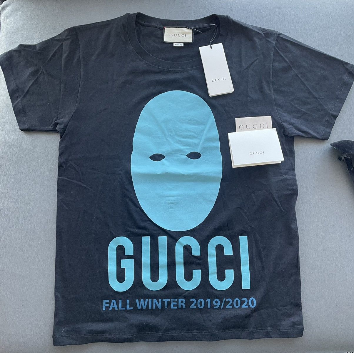 Gucci Super Runway Rare Brand New Loved BS Gucci Logo Tee T-shirt Size US S / EU 44-46 / 1 - 14 Thumbnail
