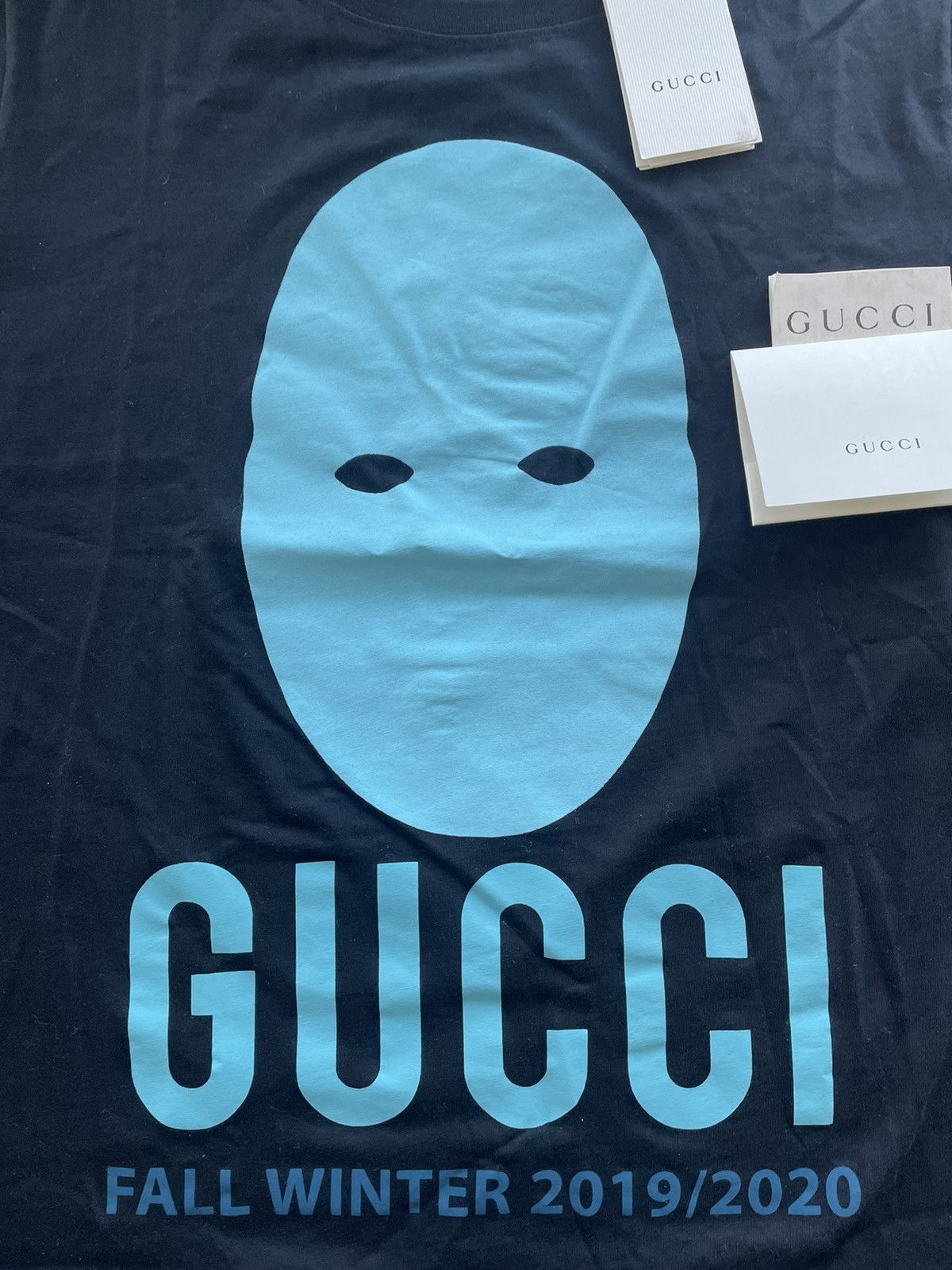 Gucci Super Runway Rare Brand New Loved BS Gucci Logo Tee T-shirt Size US S / EU 44-46 / 1 - 15 Thumbnail