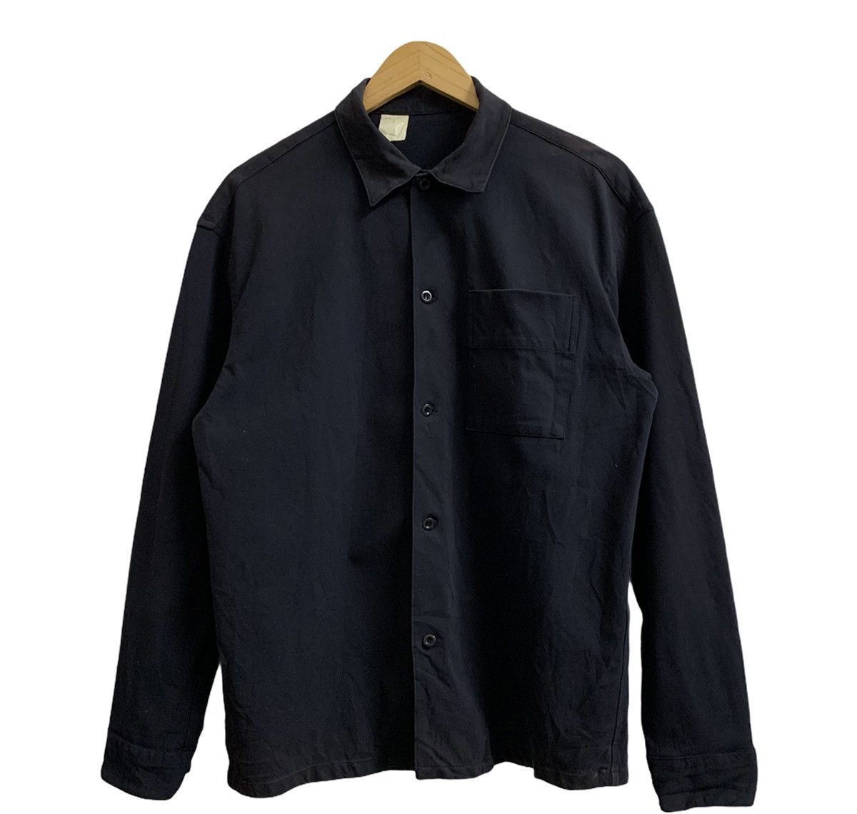 N.Hoolywood N. Hoolywood Navy Button Jacket Size US S / EU 44-46 / 1 - 1 Thumbnail