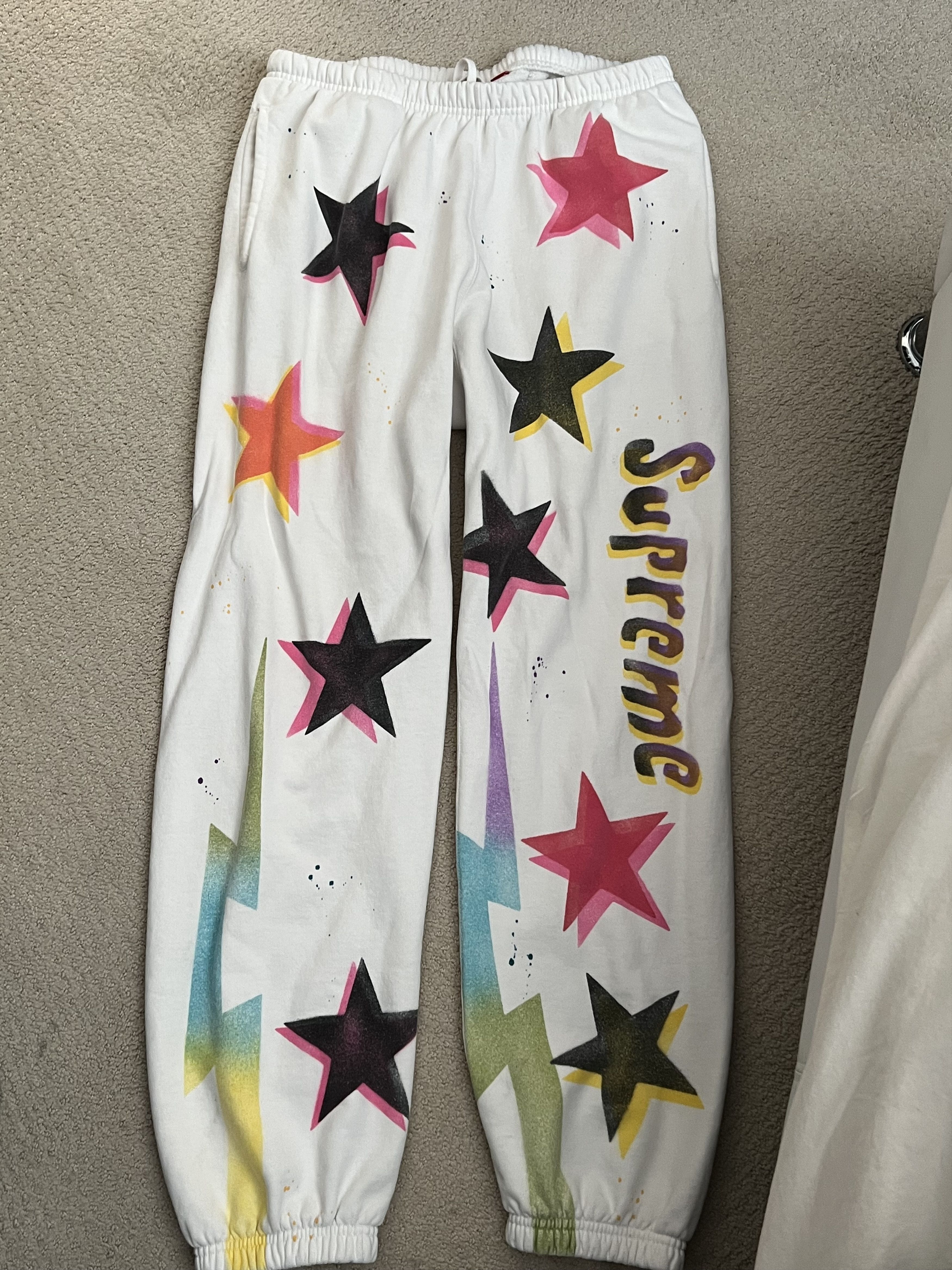 Supreme Gonz Stars Sweatpants Size US 34 / EU 50 - 1 Preview