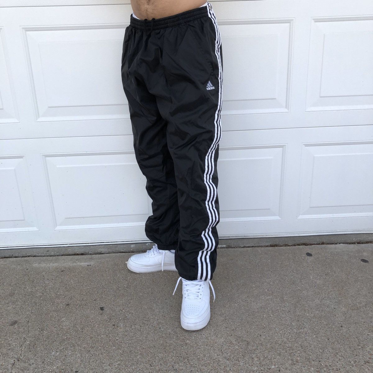 Adidas Vintage 90s L Jerry Lorenzo Adidas Side 3 Stripe Trackpants Yeezy Grailed