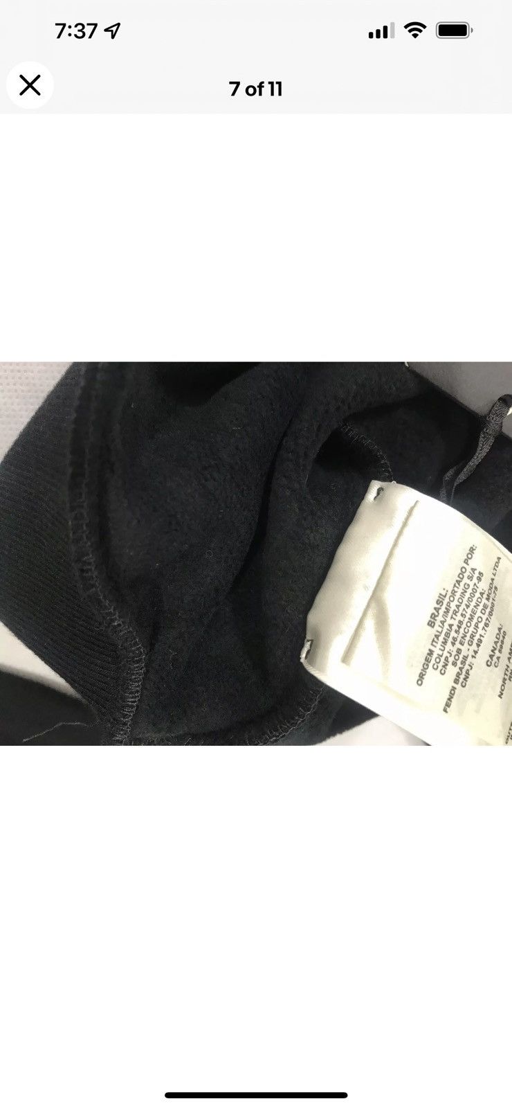 Fendi Fendi zucca silk/wool/cashmere hoodie. 54/XL. $1490 Size US L / EU 52-54 / 3 - 4 Thumbnail