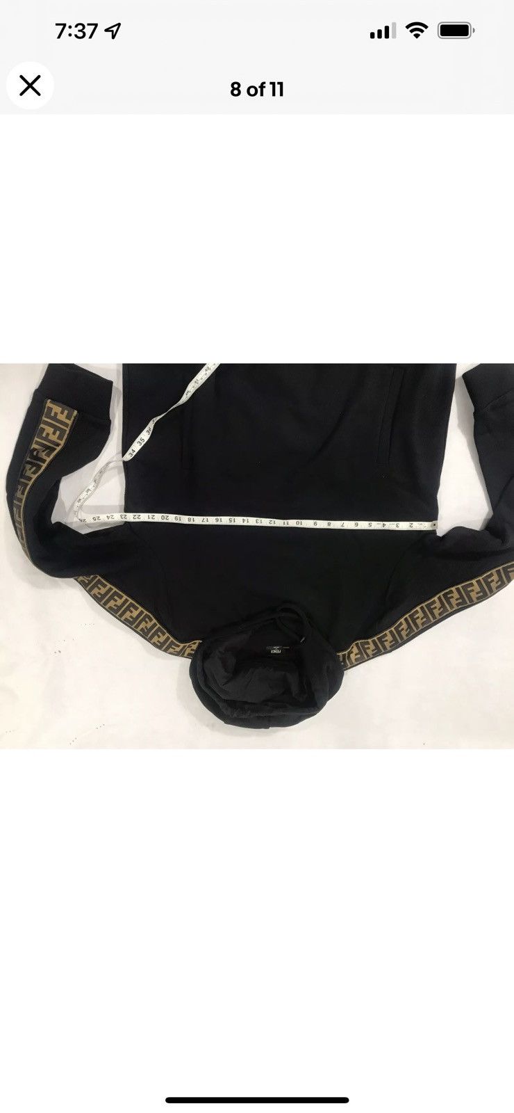 Fendi Fendi zucca silk/wool/cashmere hoodie. 54/XL. $1490 Size US L / EU 52-54 / 3 - 8 Thumbnail