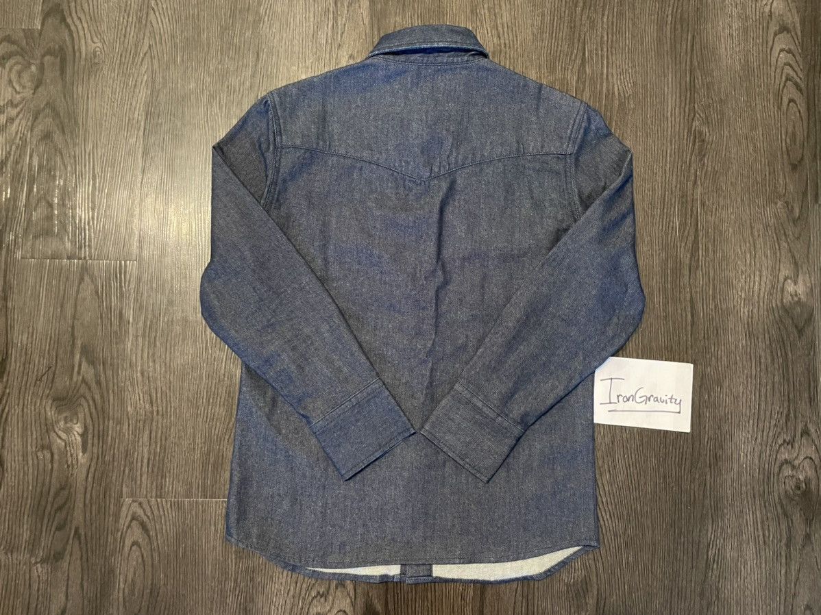 Aime Leon Dore Aimé Leon Dore ALD Denim Western Shirt Dark Wash Size XS Size US XS / EU 42 / 0 - 2 Thumbnail