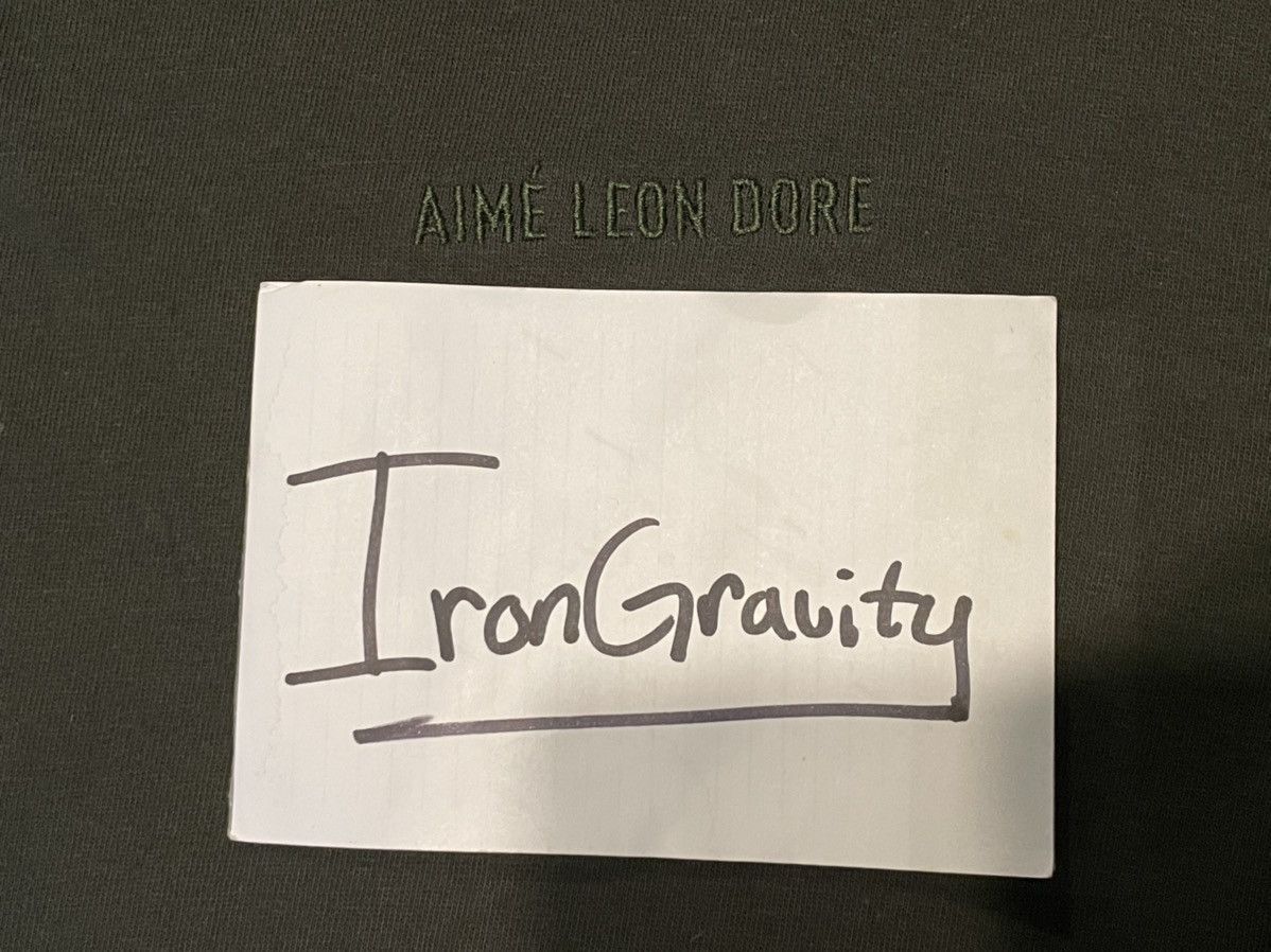 Aime Leon Dore Aimé Leon Dore ALD Logo Long Sleeve Shirt Olive Size S Size US S / EU 44-46 / 1 - 3 Thumbnail