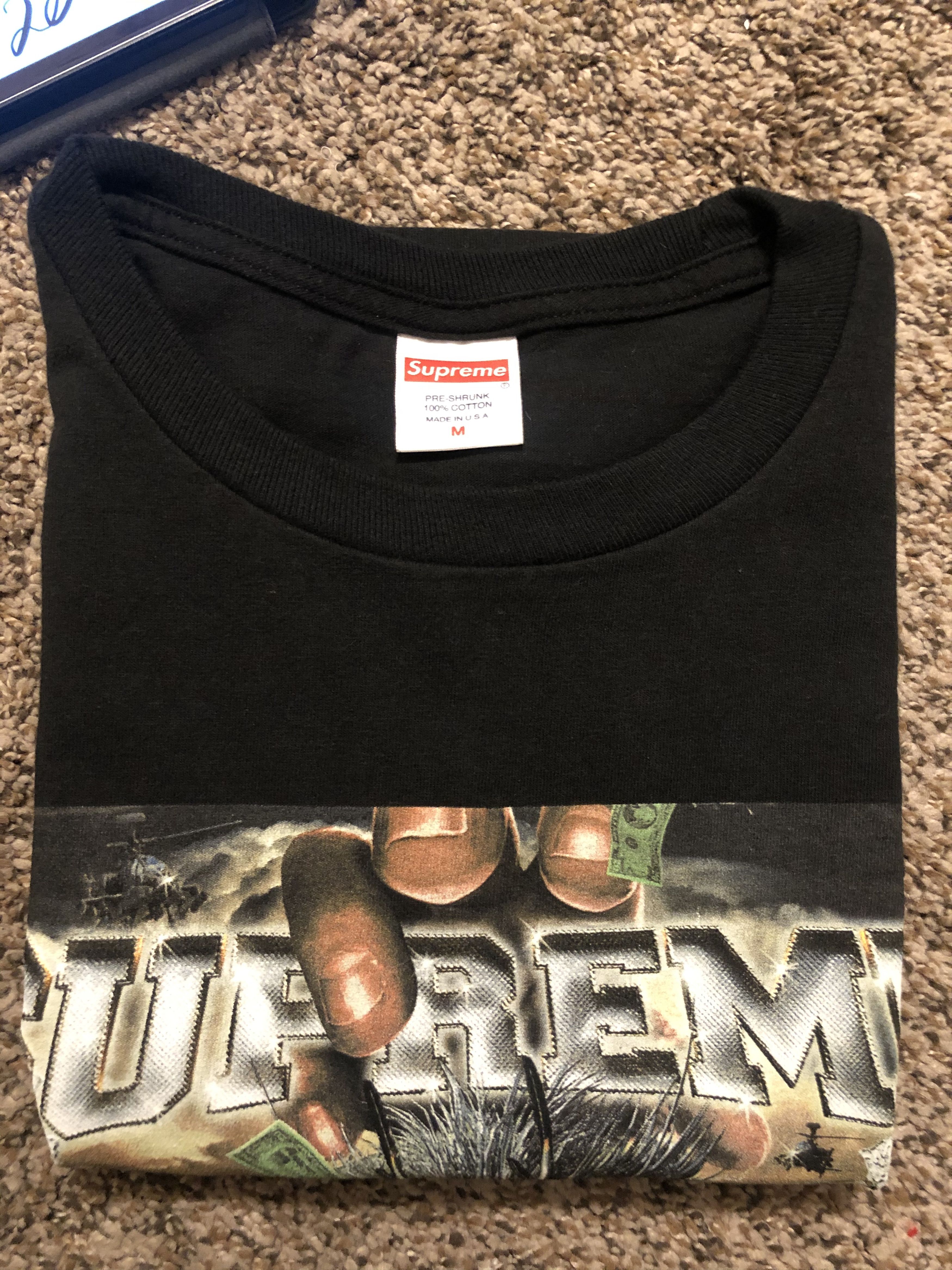 Supreme Supreme Dragon Tee Black Size US M / EU 48-50 / 2 - 2 Thumbnail