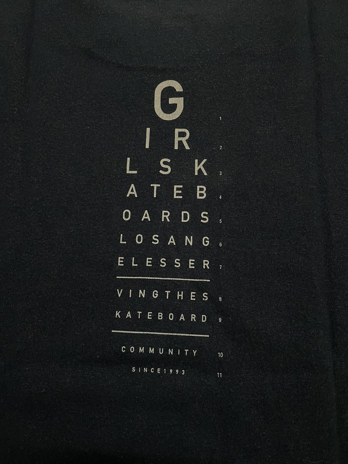 Girl Skateboards × Other × Vintage Vintage Girl Skateboard Tshirt Saiz L Size US L / EU 52-54 / 3 - 7 Thumbnail