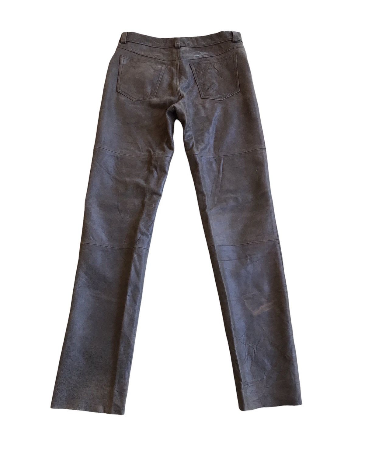 Genuine Leather RARE VINTAGE ZERA DURO LEATHER PANTS Size US 34 / EU 50 - 2 Thumbnail