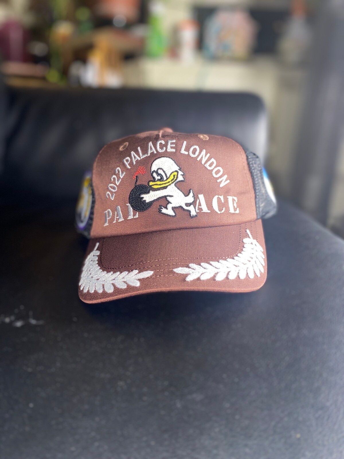 Palace Duck Bomb Trucker Brown