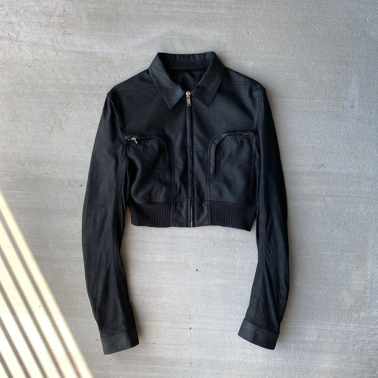 Rick Owens Babel SS19 Little Joe Leather Jacket | Grailed