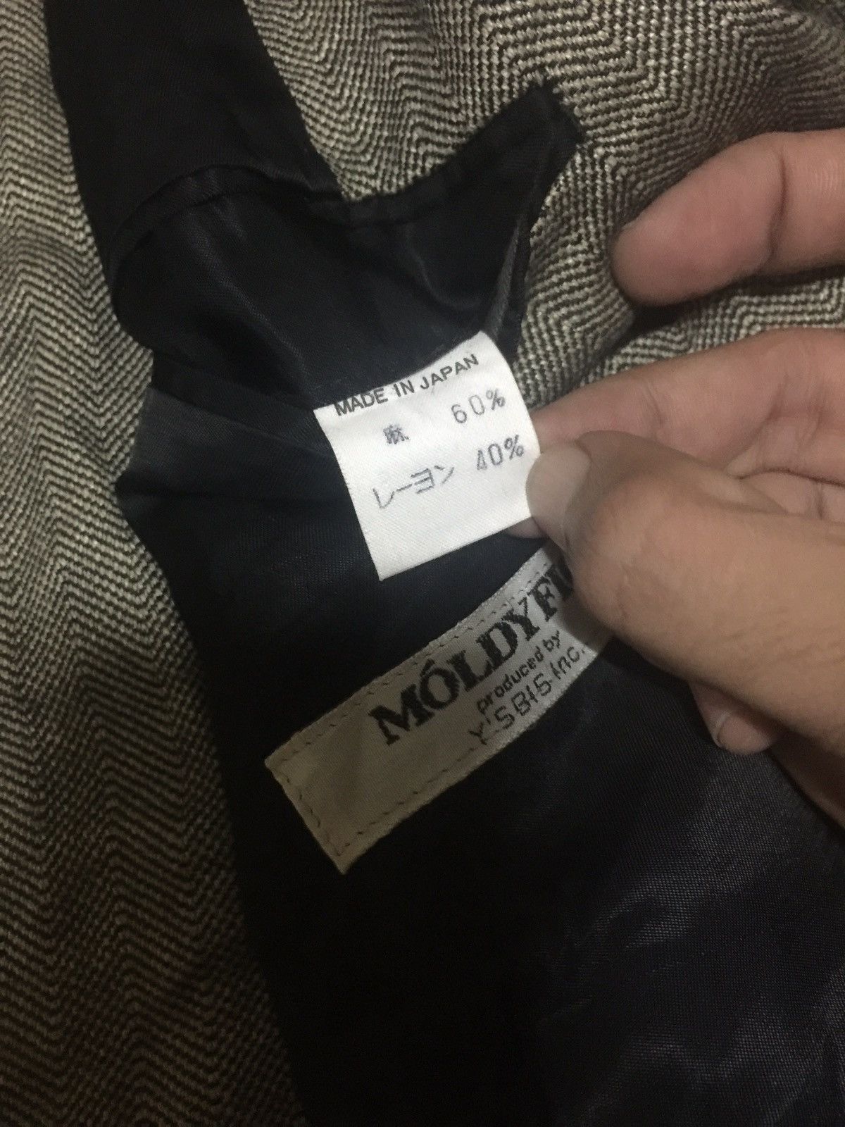 Y's for Men × Yohji Yamamoto Moldyfiq by Y’s Bis Blazer Jacket Size US M / EU 48-50 / 2 - 4 Thumbnail