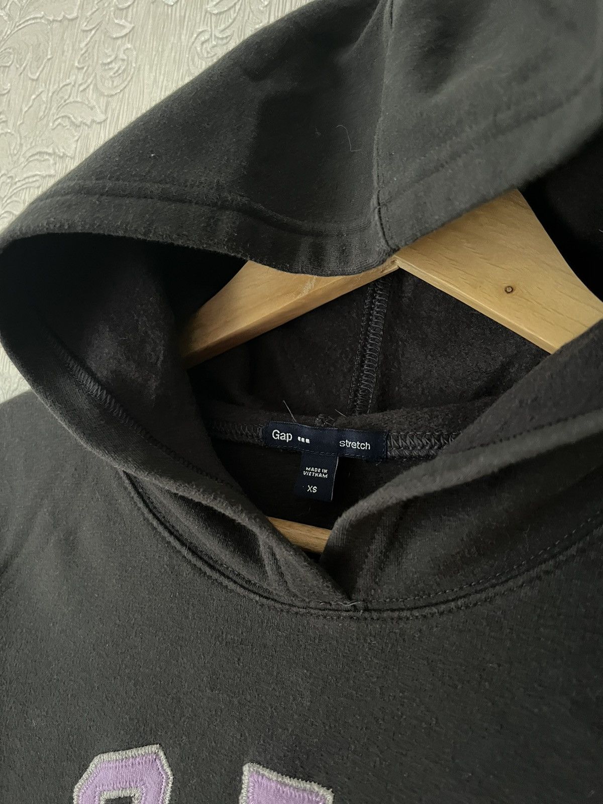Gap × Vintage Vintage Gap hoodie spell out logo pink wmns Size ONE SIZE - 4 Thumbnail