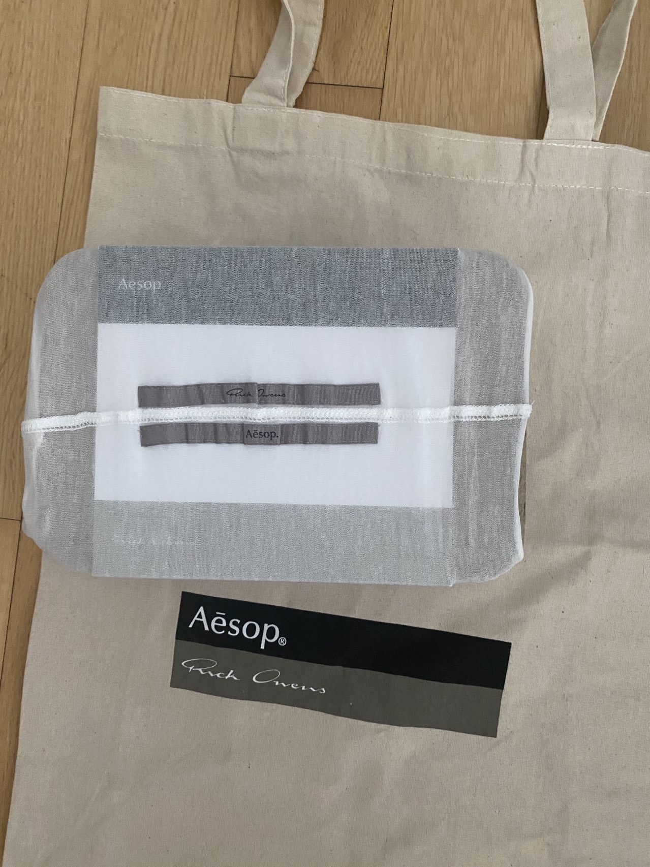 Aesop × Rick Owens Rick Owens X Aesop Travel Kit - Limited Aesop × Rick Owens Rick Owens X Aesop Travel Kit - Limited