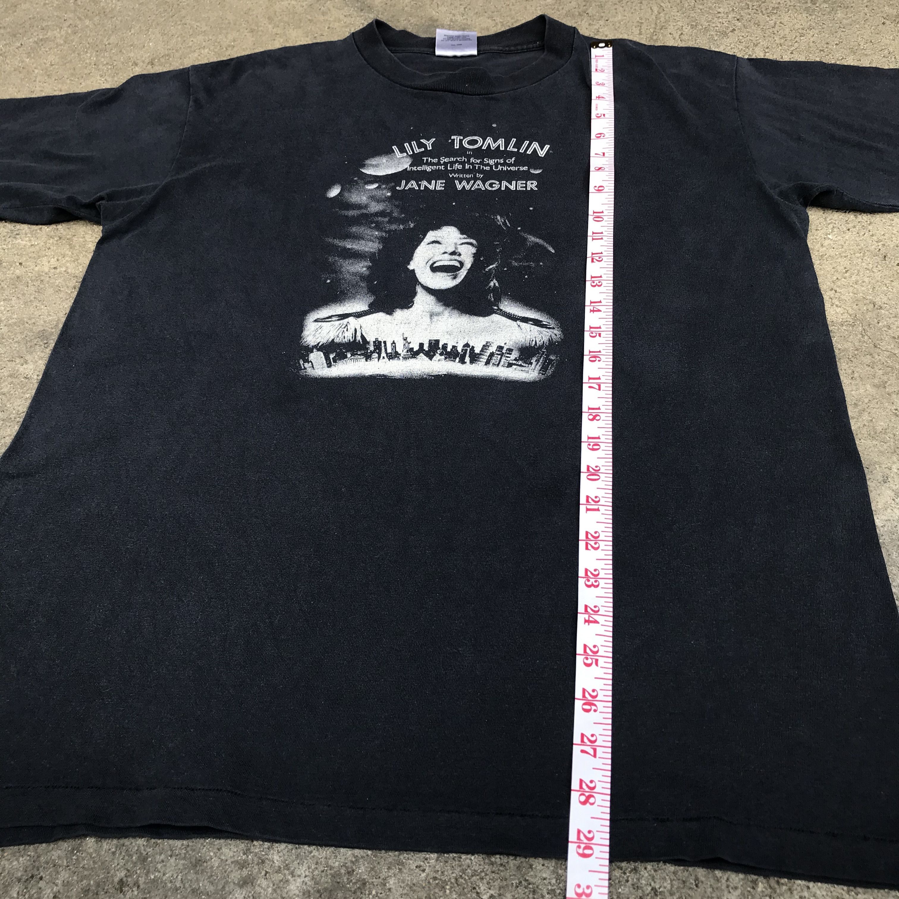 Vintage Vintage 90s Lily Tomlin Movie Promo Tee Faded Comedy graphic Size US XL / EU 56 / 4 - 7 Thumbnail