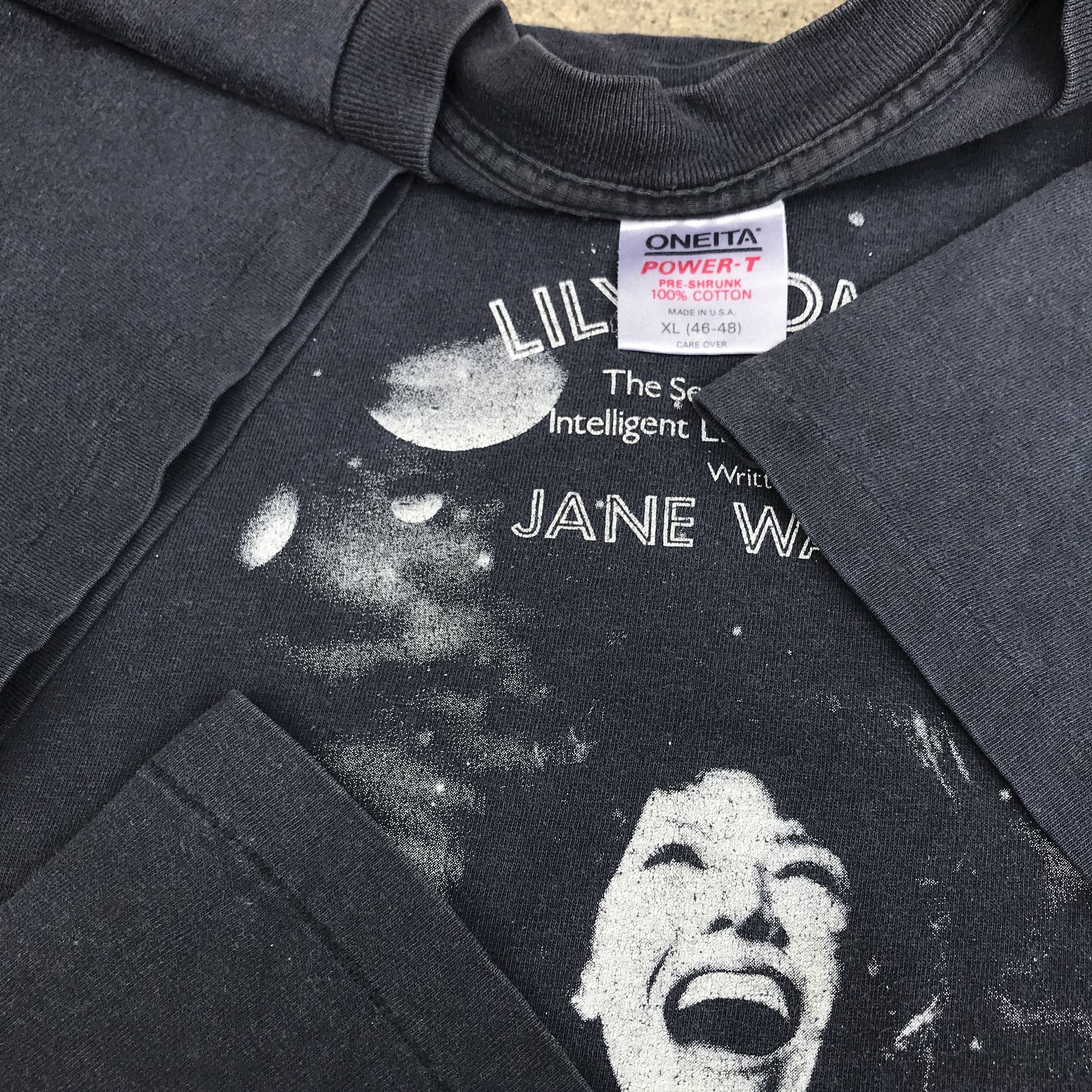 Vintage Vintage 90s Lily Tomlin Movie Promo Tee Faded Comedy graphic Size US XL / EU 56 / 4 - 3 Thumbnail