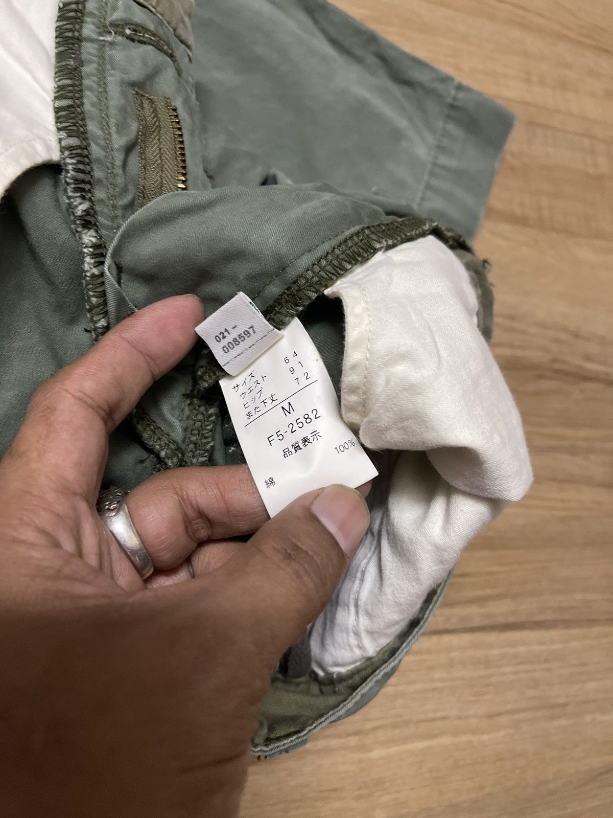 Marithe + Francois Girbaud Marithe Francois Girbaud army green styel casual pants Size US 33 - 5 Thumbnail