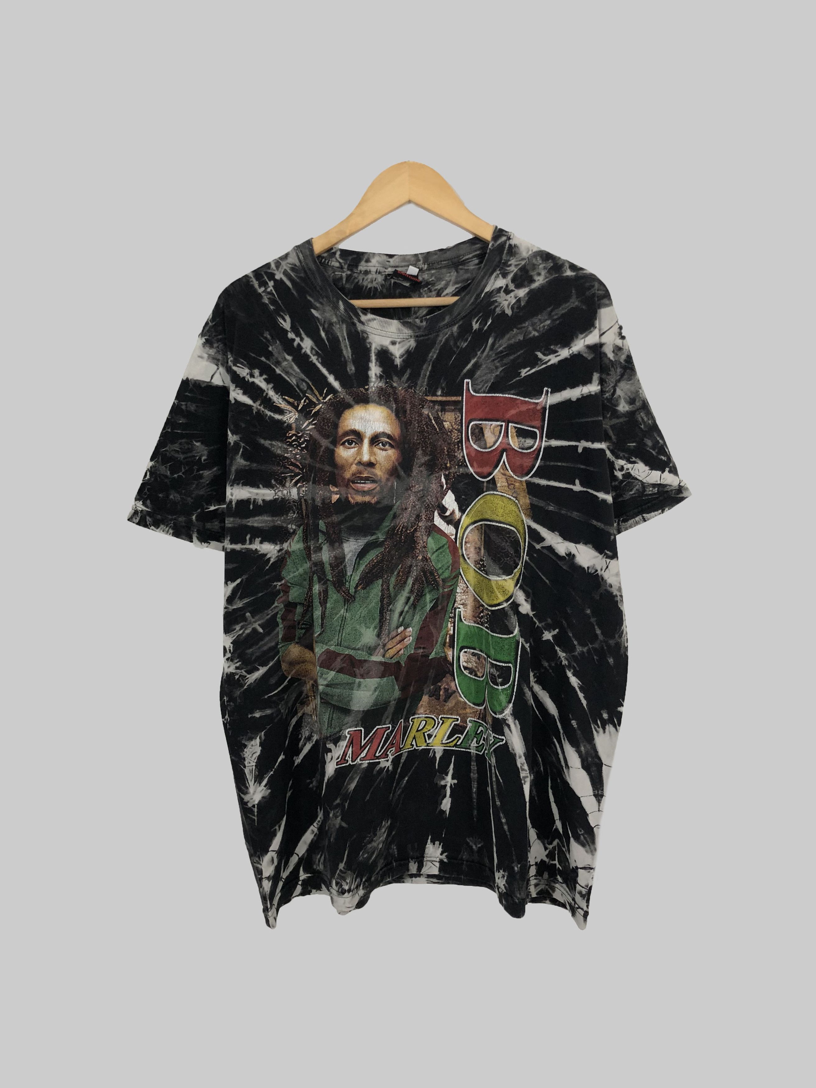 Band Tees Vintage Bob Marley (Jimi Hendrix Michael Jackson) Size US XL / EU 56 / 4 - 1 Thumbnail