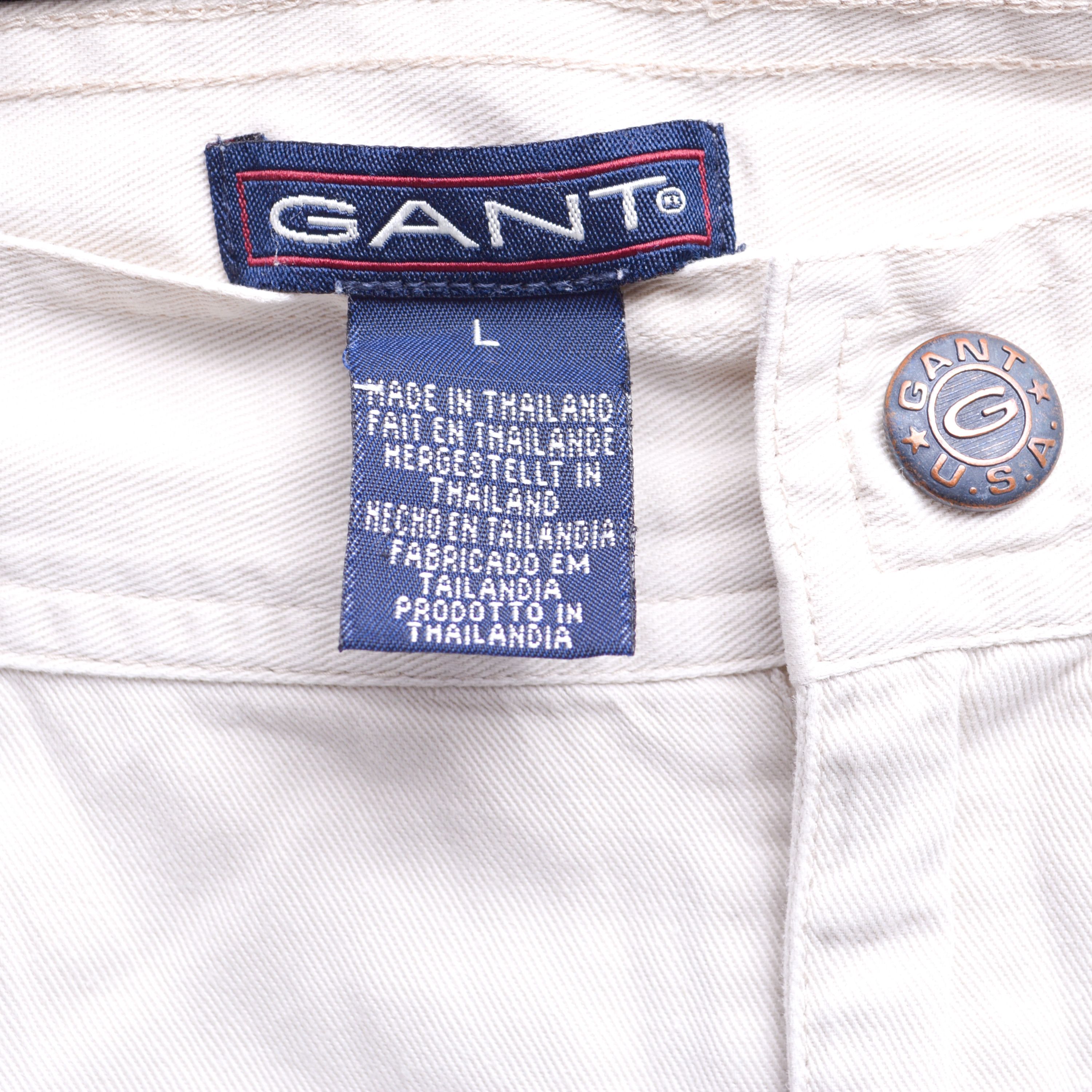 Gant Chino Bermuda Shorts Bottoms Summer Zip Stretch Waist Size US 34 / EU 50 - 2 Thumbnail