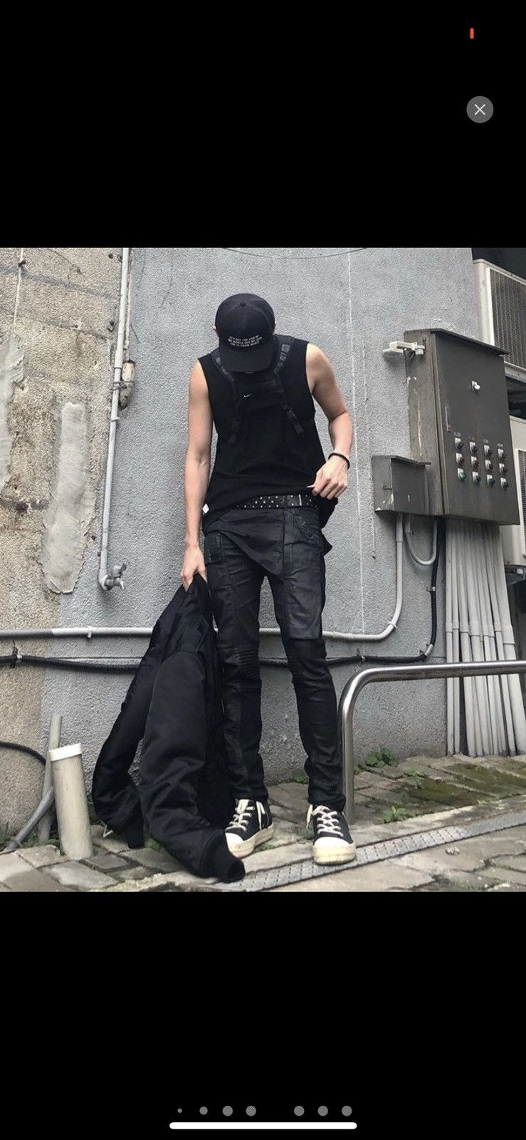 Rick Owens Drkshdw Memphis Waxed Denim Jeans Trouser Travis Scott | Grailed