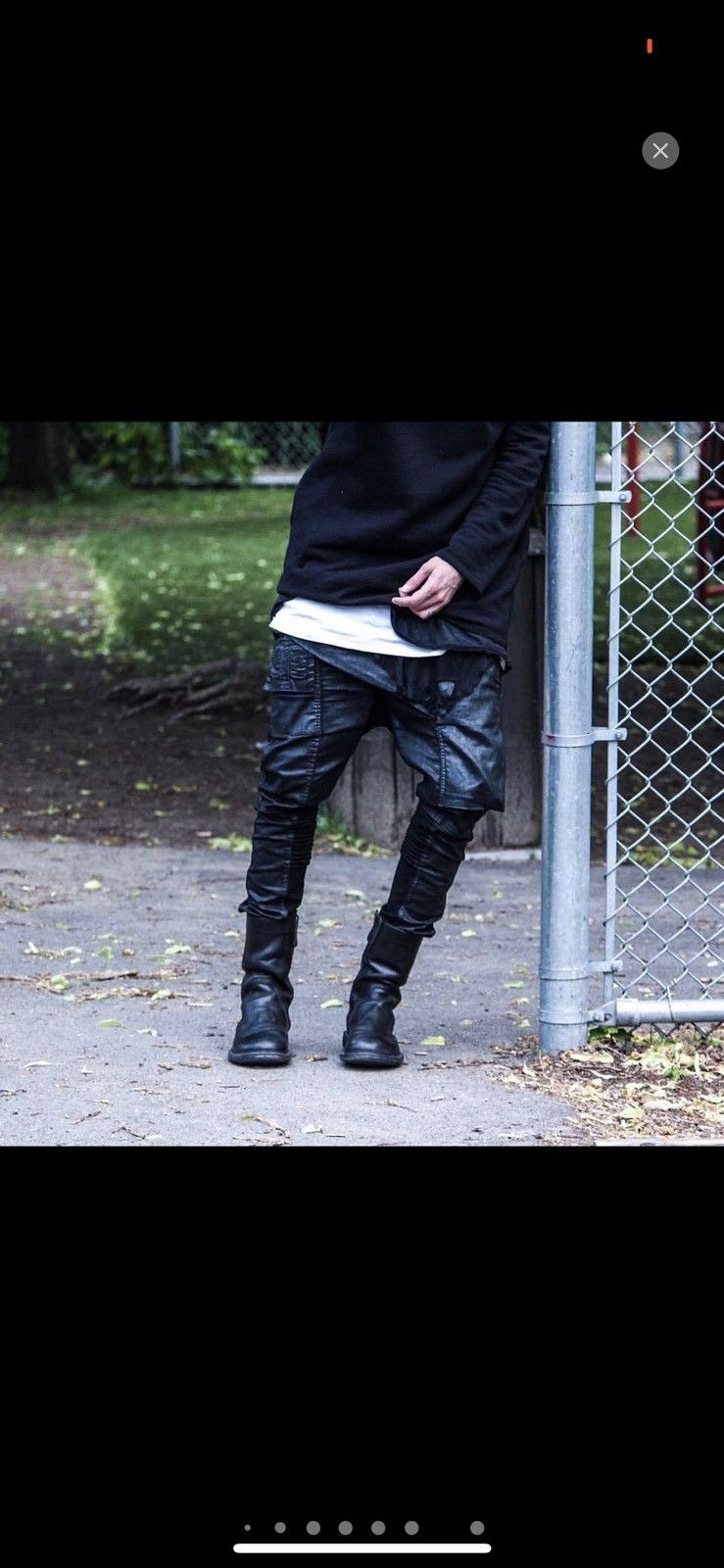 Rick Owens Drkshdw Memphis Waxed Denim Jeans Trouser Travis Scott | Grailed