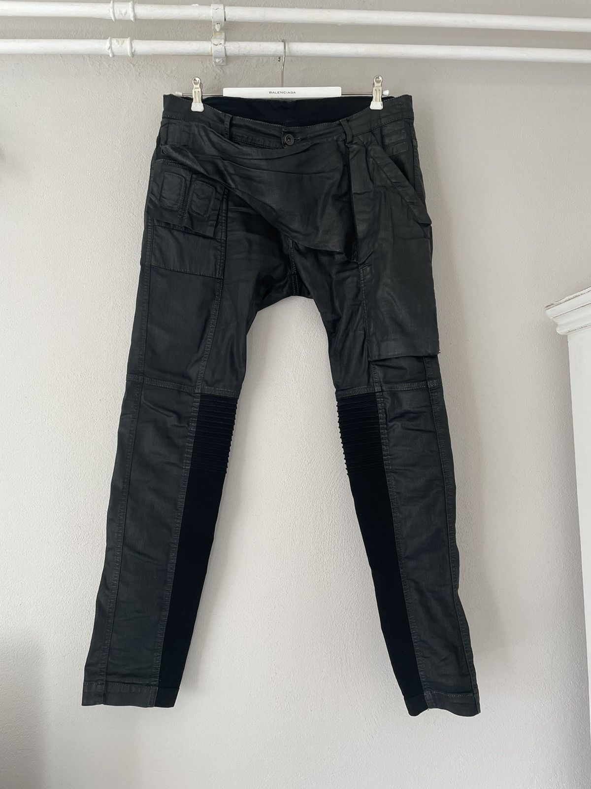 Rick Owens Drkshdw Memphis Waxed Denim Jeans Trouser Travis Scott | Grailed