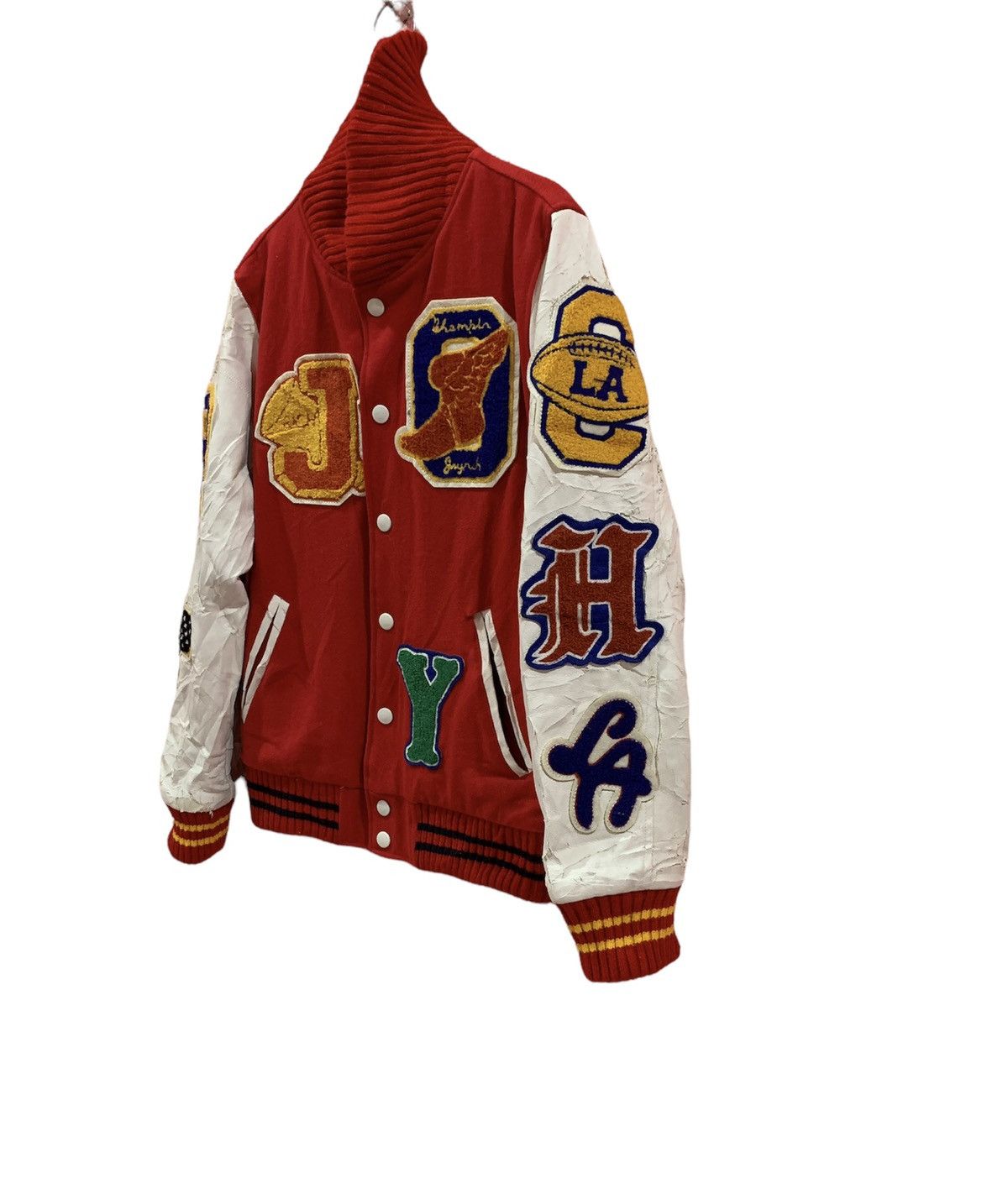 Joyrich La Street Fashion Rock Stadium Patches Flight Bomber Jacket Size US M / EU 48-50 / 2 - 3 Thumbnail