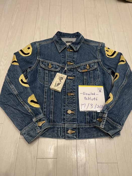 Kapital smiley best sale denim jacket