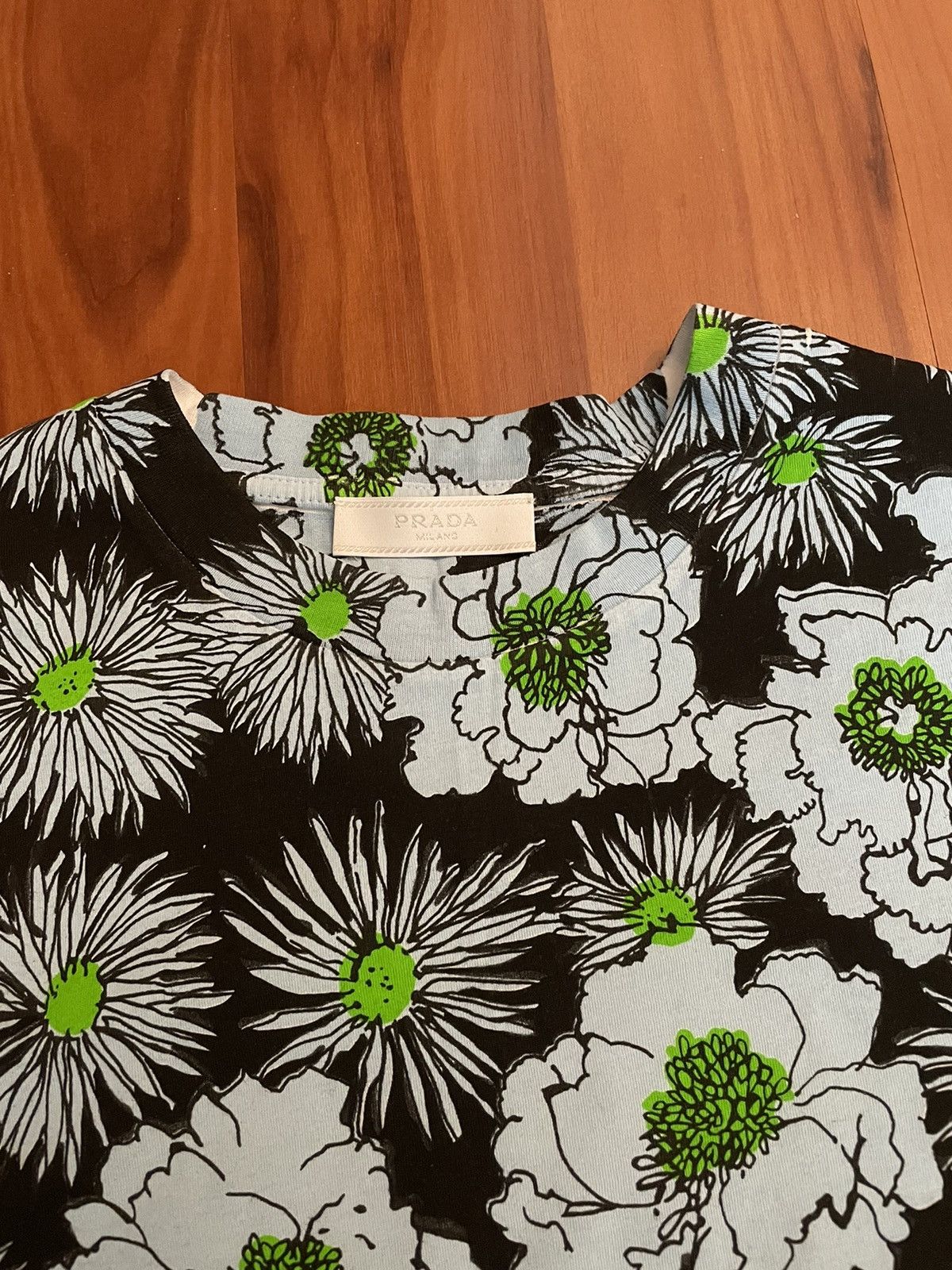 Designer × Prada Prada Floral T-Shirt 2012 | Grailed