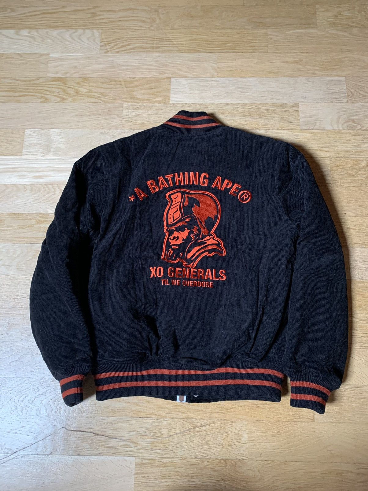 Bape XO Bape The Weeknd XO Varsity Jacket Grailed