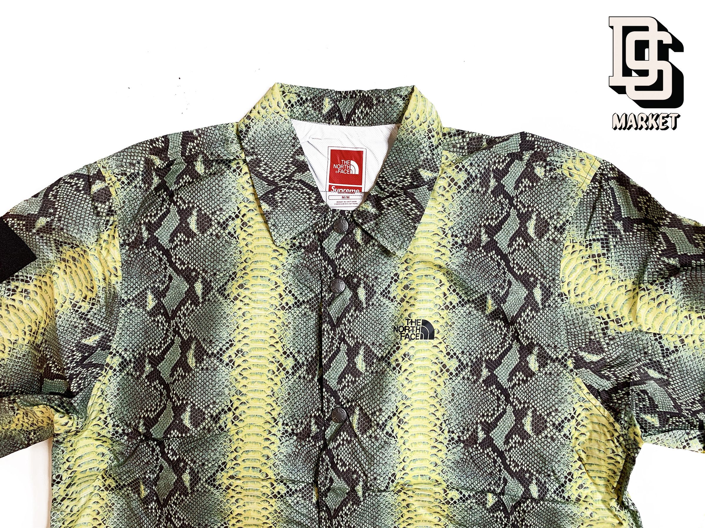 Supreme × The North Face SUPREME THE NORTH FACE SNAKESKIN TAPED SEAM COACHES JACKET Size US M / EU 48-50 / 2 - 4 Thumbnail