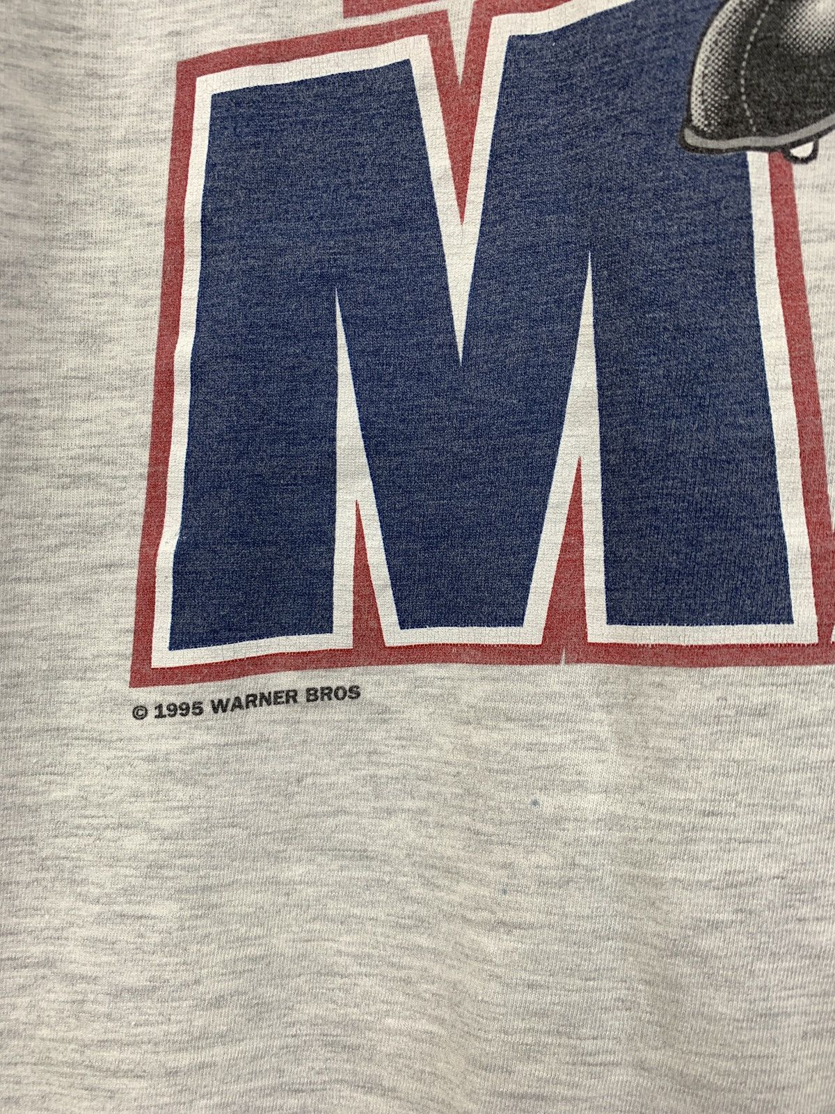 Nutmeg 1995 Vintage Taz Born To Maul Nutmeg T-Shirt Size US XL / EU 56 / 4 - 6 Thumbnail