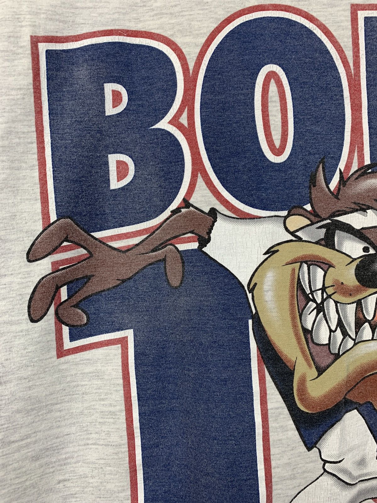 Nutmeg 1995 Vintage Taz Born To Maul Nutmeg T-Shirt Size US XL / EU 56 / 4 - 8 Thumbnail