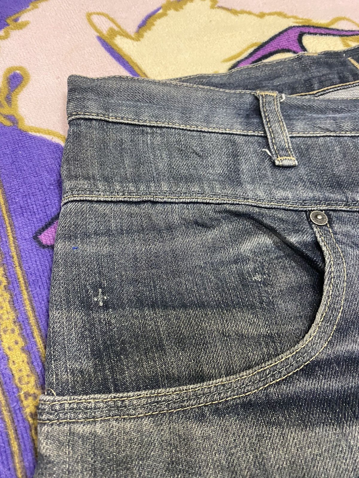Indigo × Neil Barrett NEIL BARRETT Indigo Jeans x Made in Italy x Rare Size US 32 / EU 48 - 22 Thumbnail