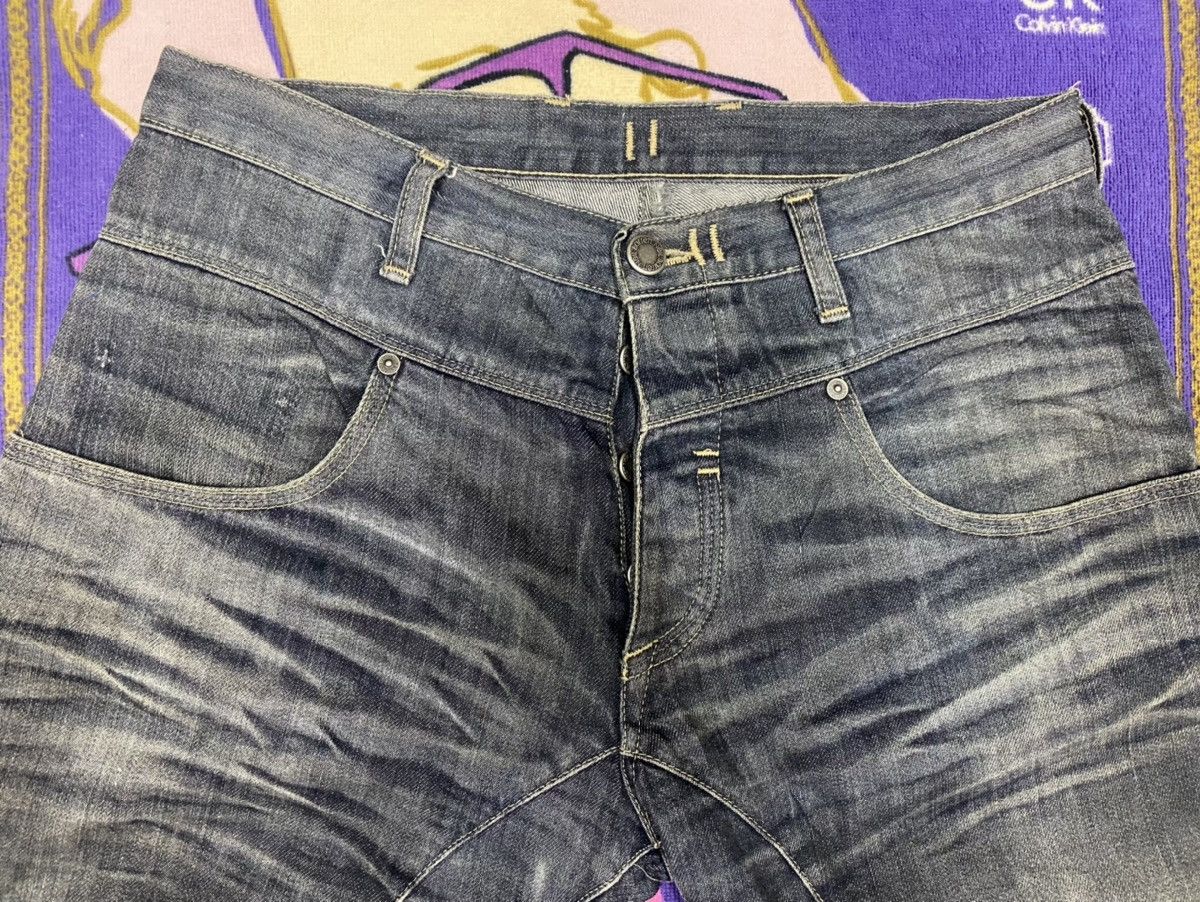 Indigo × Neil Barrett NEIL BARRETT Indigo Jeans x Made in Italy x Rare Size US 32 / EU 48 - 3 Thumbnail