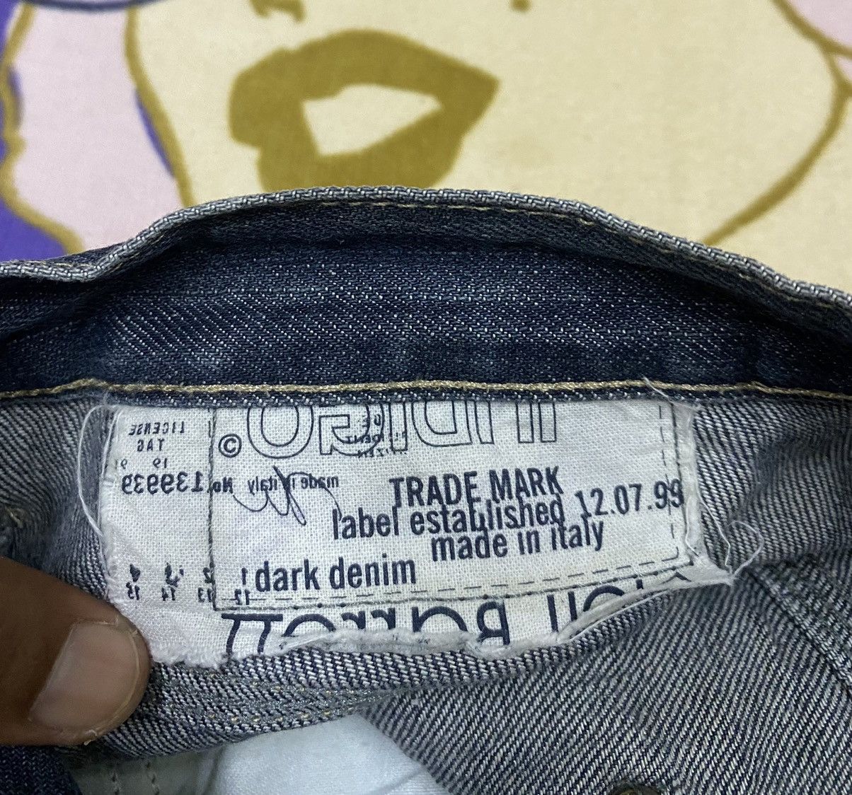 Indigo × Neil Barrett NEIL BARRETT Indigo Jeans x Made in Italy x Rare Size US 32 / EU 48 - 11 Thumbnail