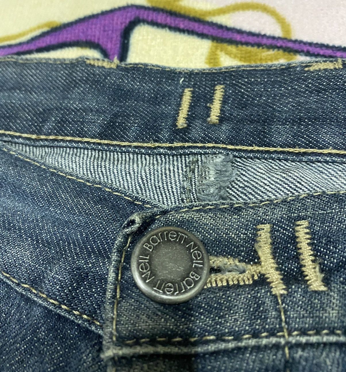 Indigo × Neil Barrett NEIL BARRETT Indigo Jeans x Made in Italy x Rare Size US 32 / EU 48 - 5 Thumbnail