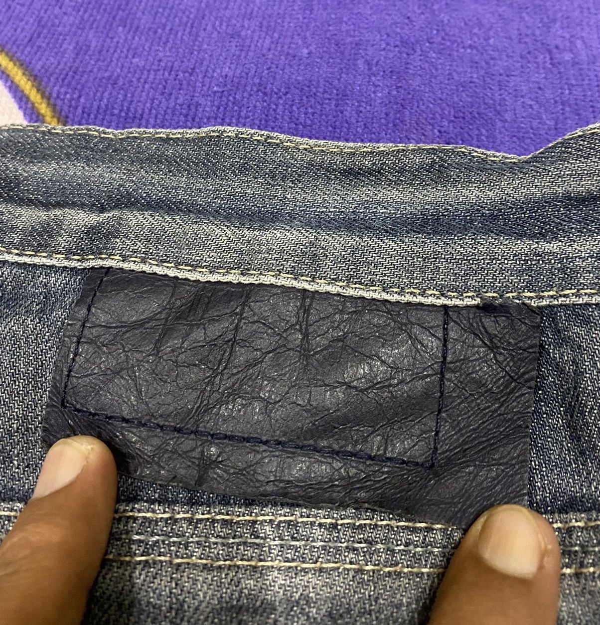 Indigo × Neil Barrett NEIL BARRETT Indigo Jeans x Made in Italy x Rare Size US 32 / EU 48 - 9 Thumbnail